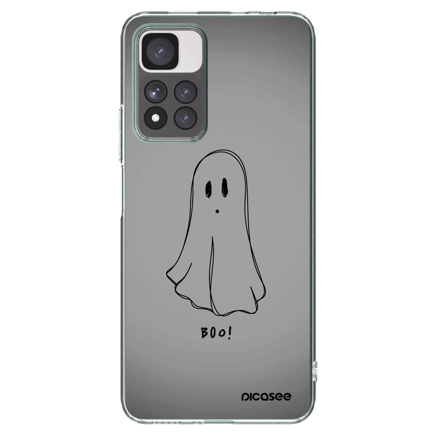 Picasee διαφανής θήκη σιλικόνης Xiaomi Redmi Note 11 Pro+ 5G - Ghost