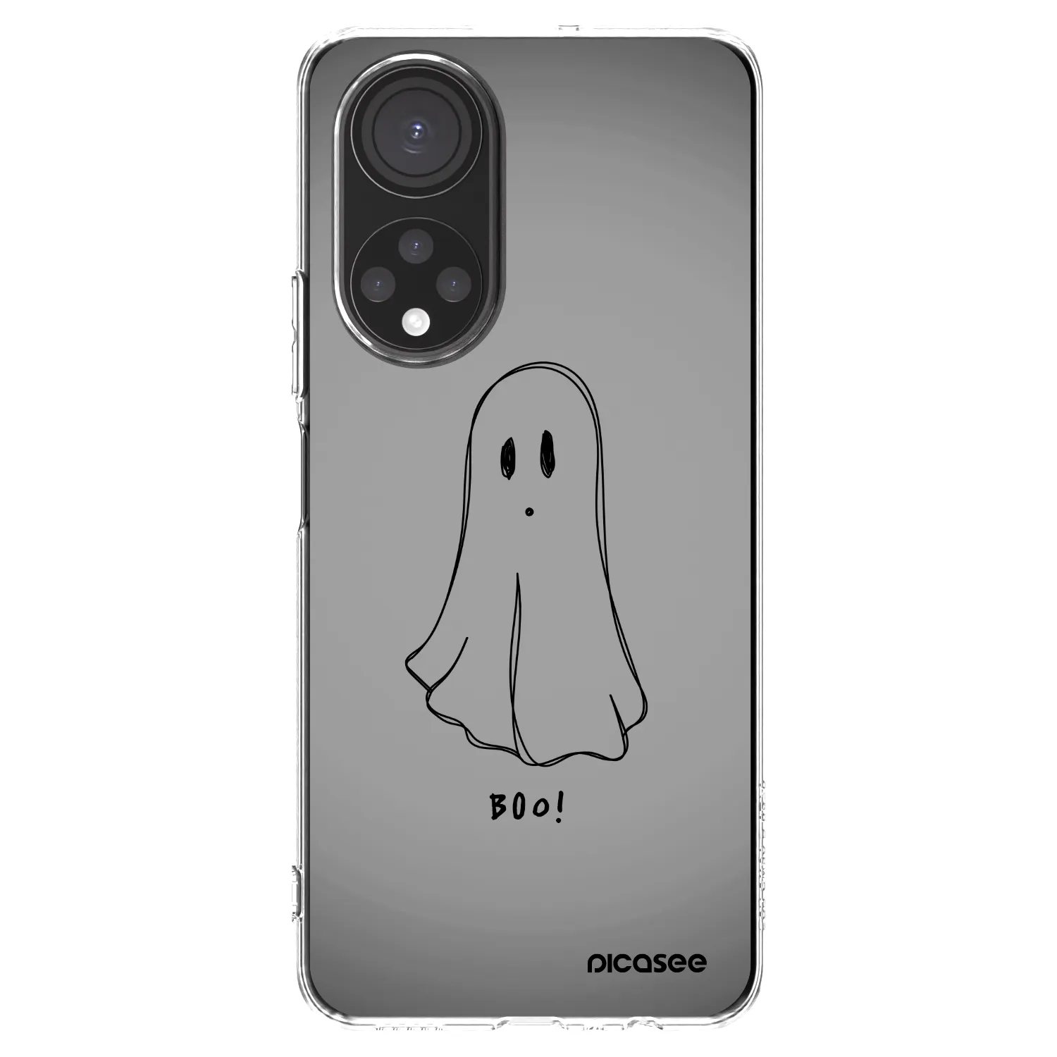Picasee διαφανής θήκη σιλικόνης Honor X7 - Ghost