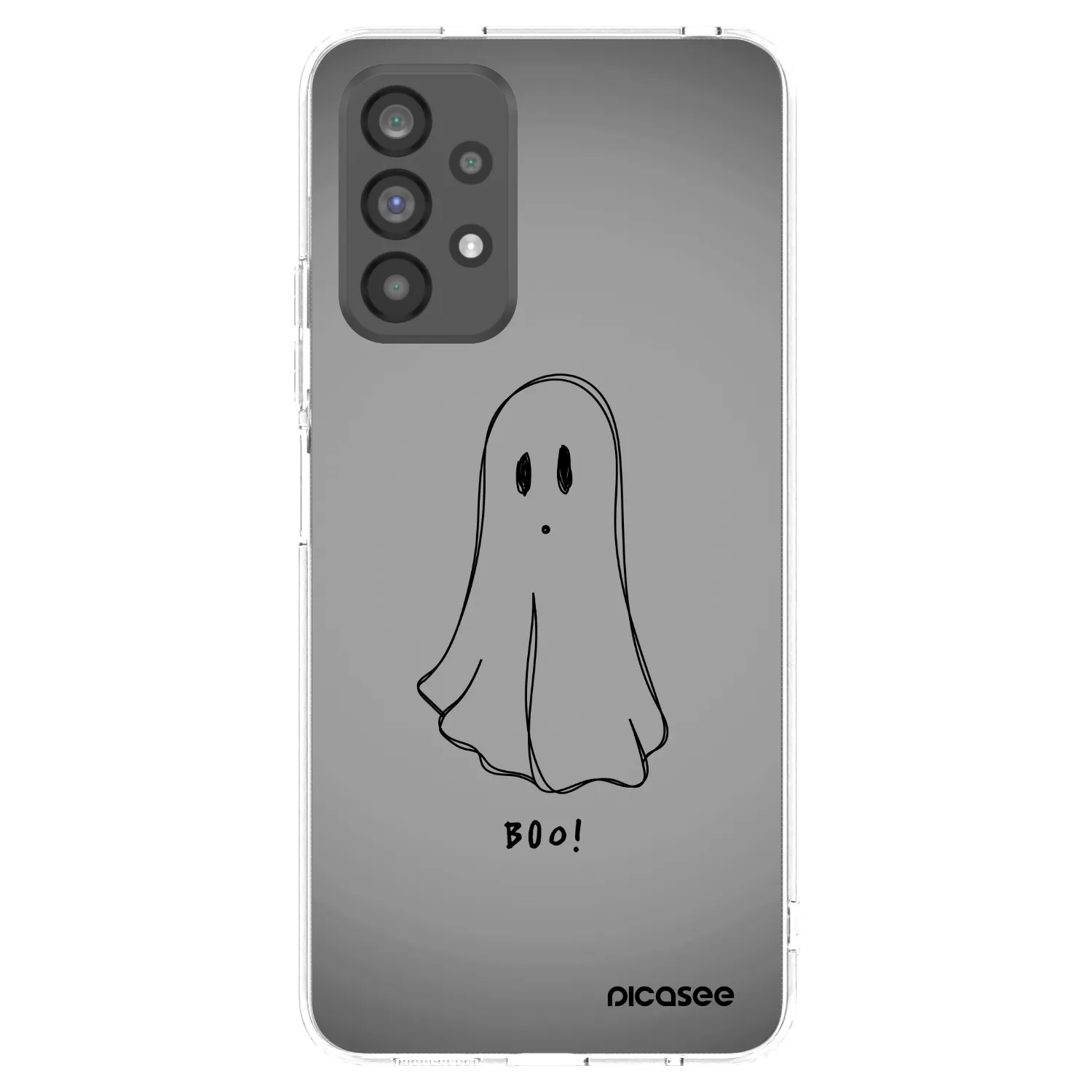 Picasee διαφανής θήκη σιλικόνης Samsung Galaxy A73 5G - Ghost