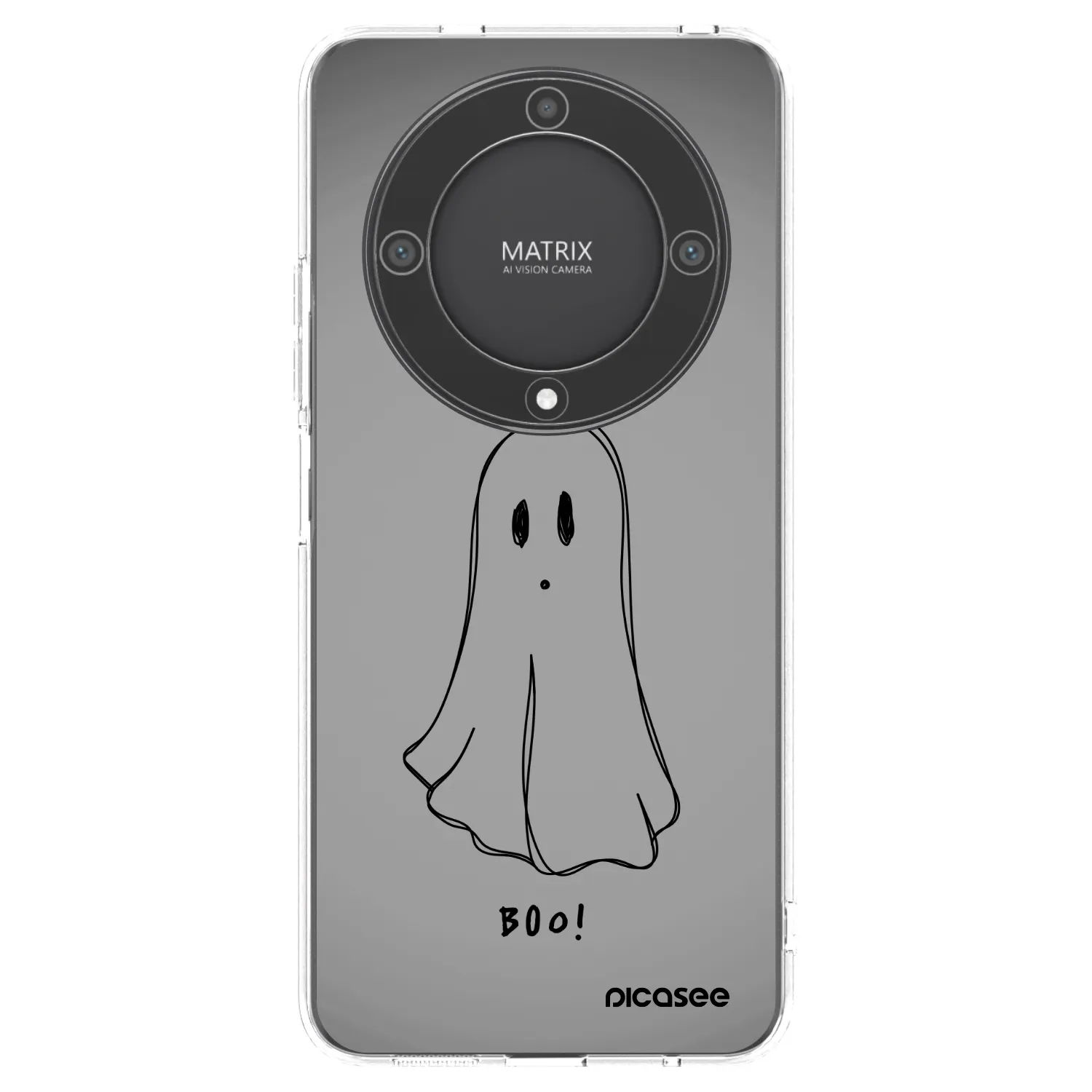 Picasee διαφανής θήκη σιλικόνης Honor Magic5 Lite 5G - Ghost