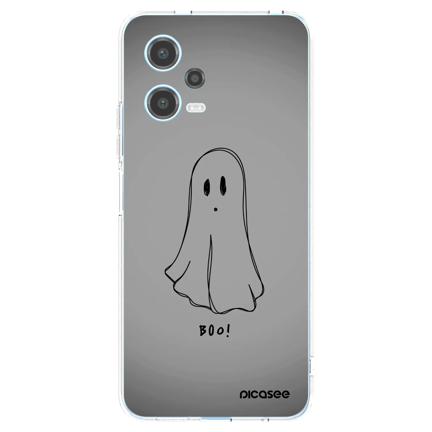 Picasee διαφανής θήκη σιλικόνης Xiaomi Redmi Note 12 5G - Ghost