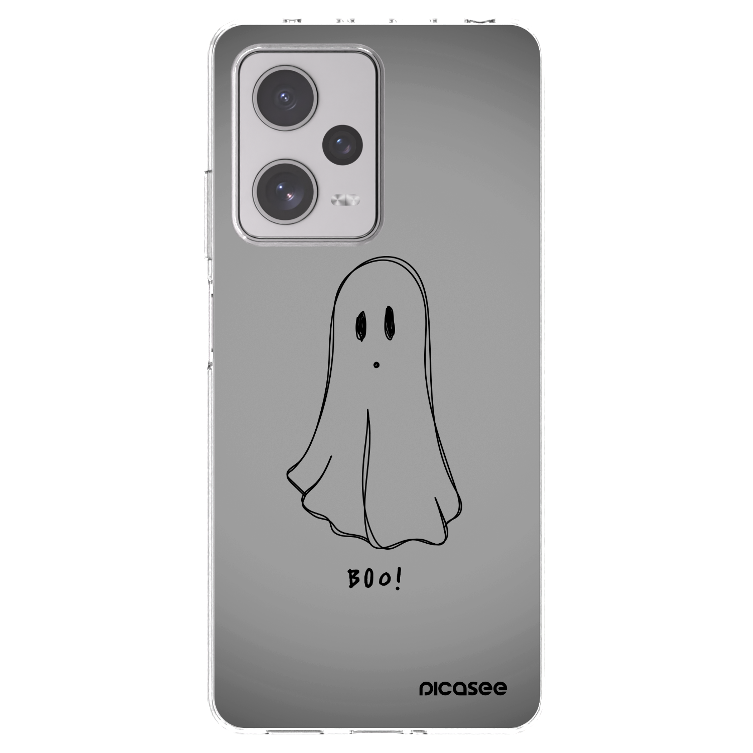 Picasee διαφανής θήκη σιλικόνης Xiaomi Redmi Note 12 Pro+ 5G - Ghost