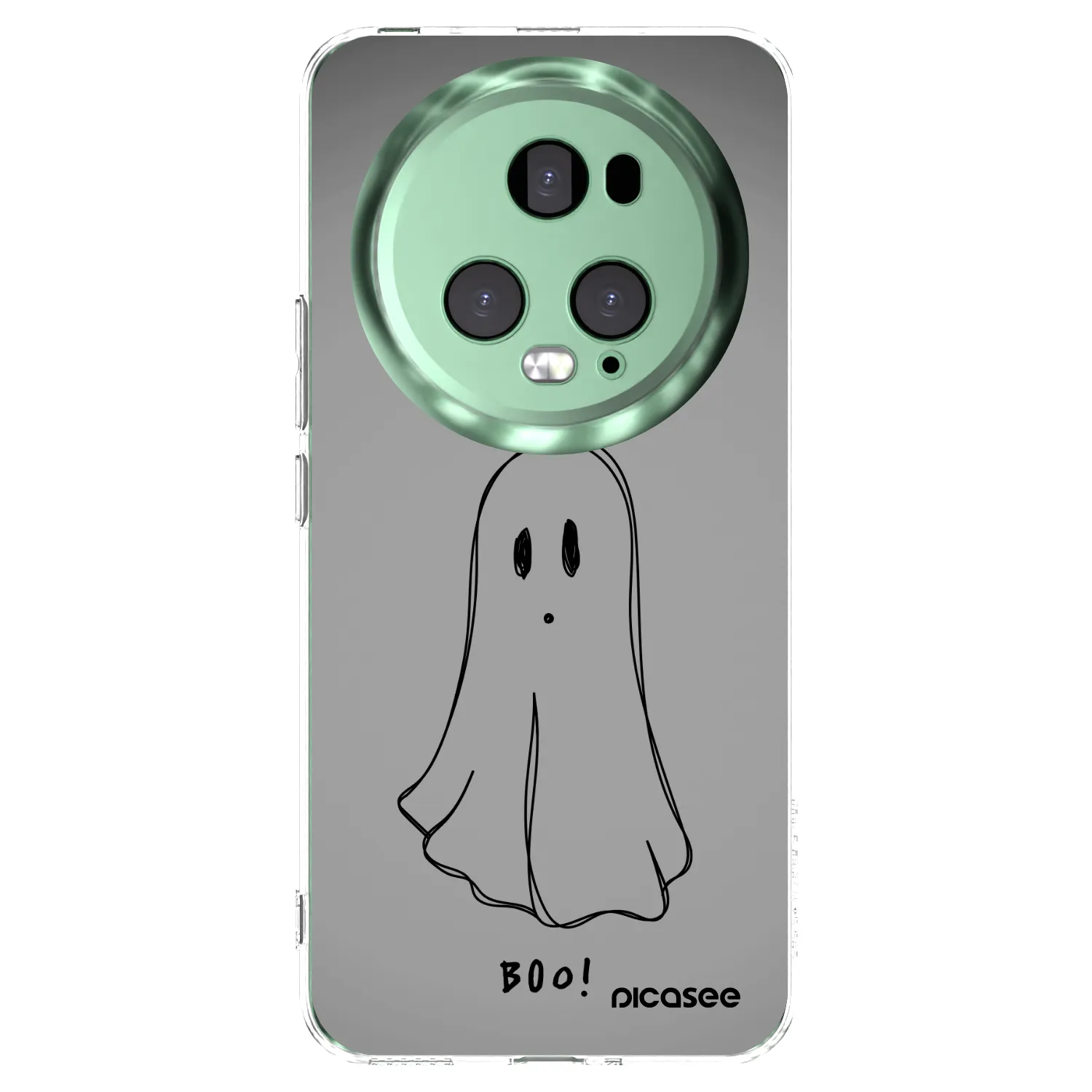 Picasee διαφανής θήκη σιλικόνης Honor Magic5 Pro - Ghost
