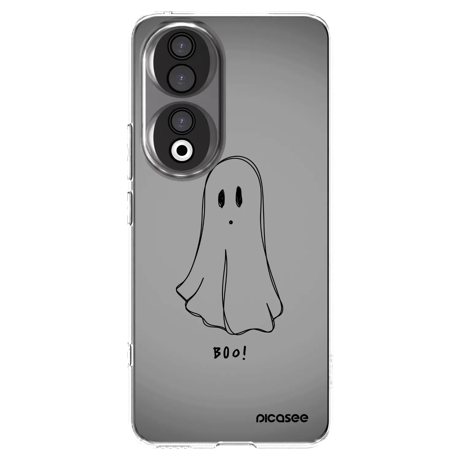 Picasee διαφανής θήκη σιλικόνης Honor 90 5G - Ghost