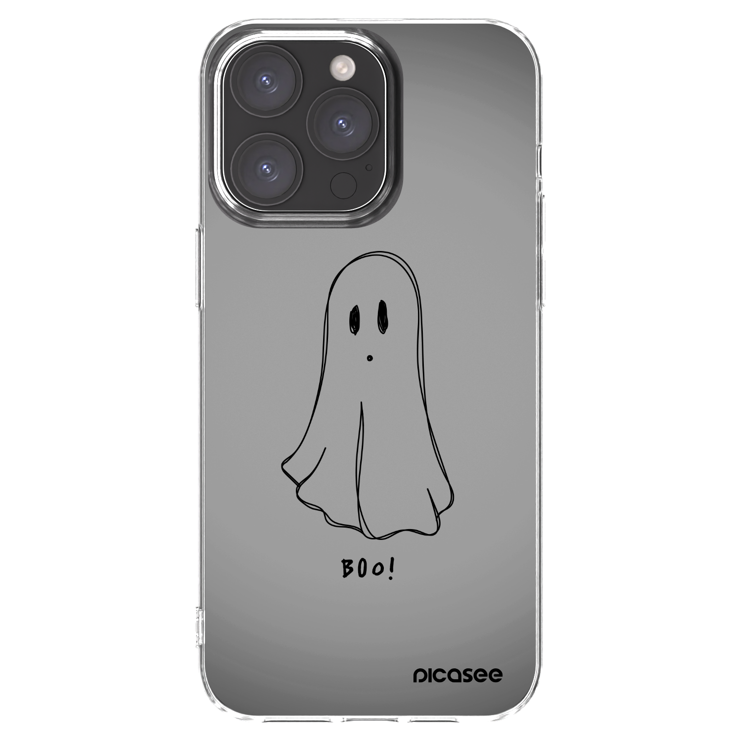 Picasee διαφανής θήκη σιλικόνης Apple iPhone 15 Pro Max - Ghost