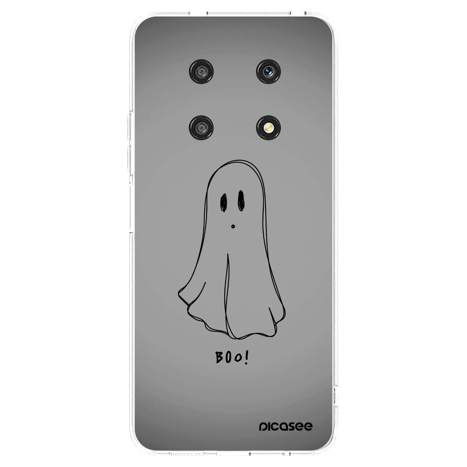 Picasee διαφανής θήκη σιλικόνης Honor Magic4 Lite 5G - Ghost
