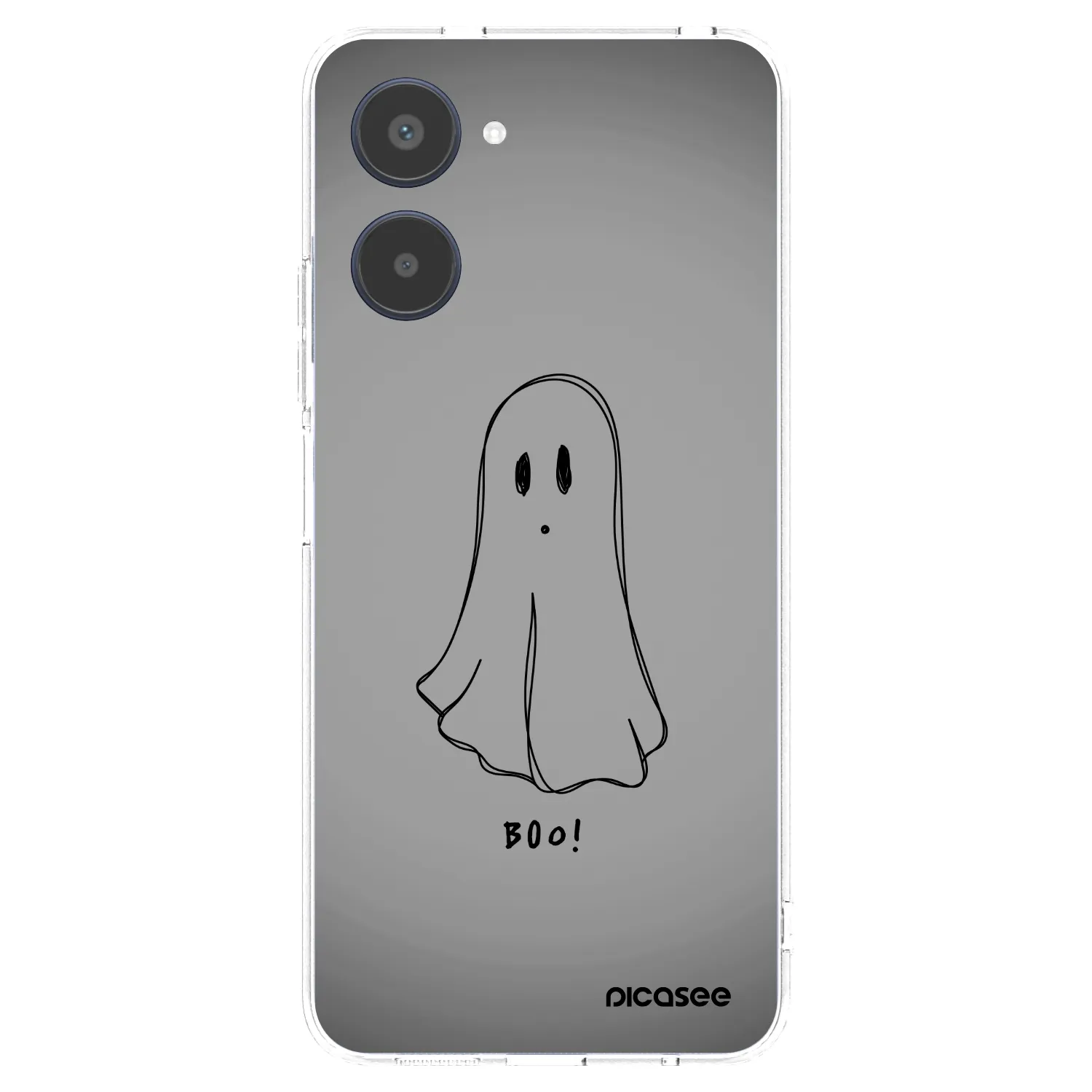 Picasee διαφανής θήκη σιλικόνης Realme 10 4G - Ghost