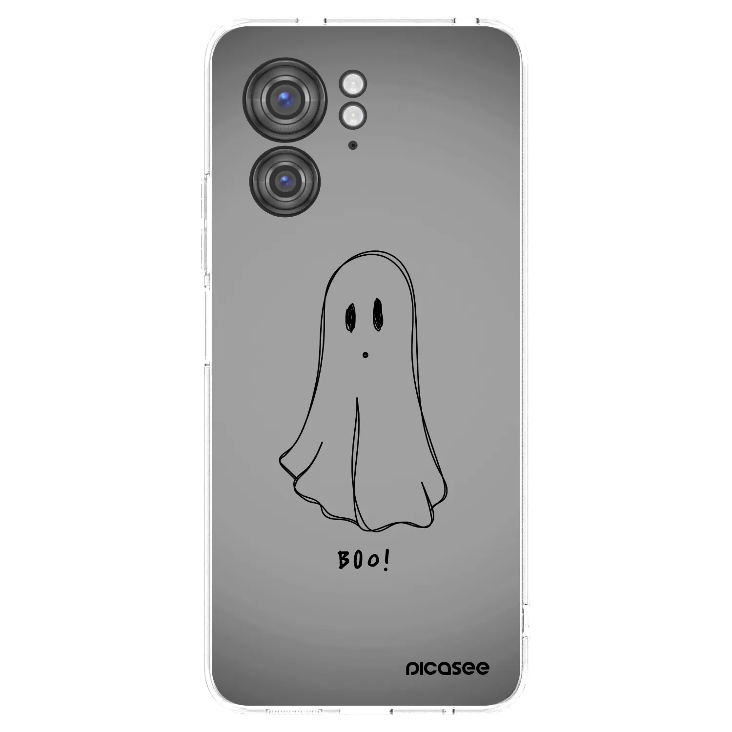 Picasee διαφανής θήκη σιλικόνης Motorola Edge 40 - Ghost