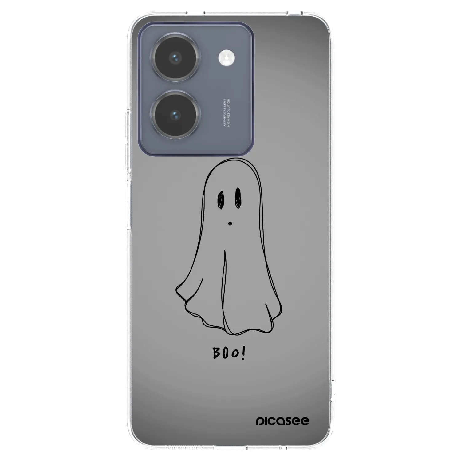 Picasee διαφανής θήκη σιλικόνης Vivo Y36 4G - Ghost