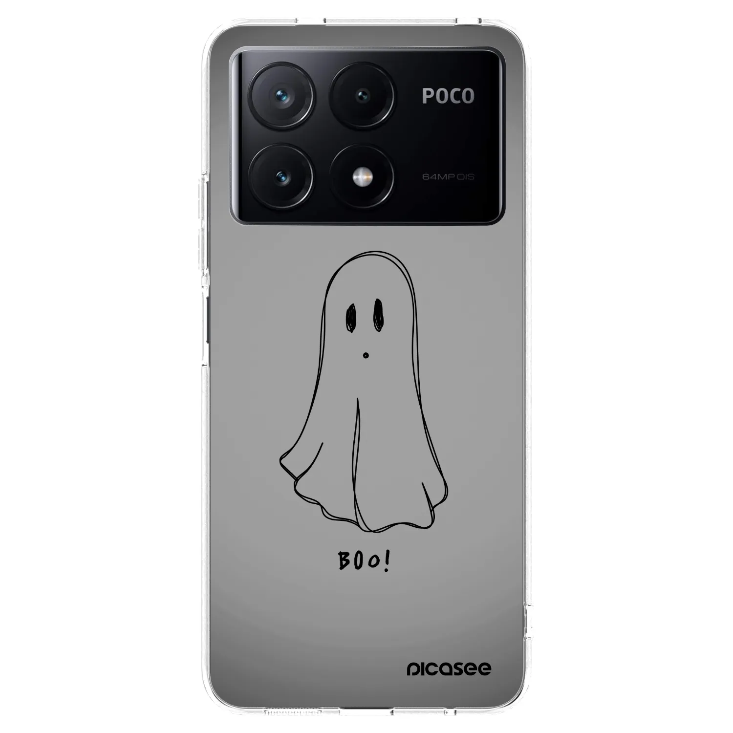 Picasee διαφανής θήκη σιλικόνης Xiaomi Poco X6 Pro - Ghost