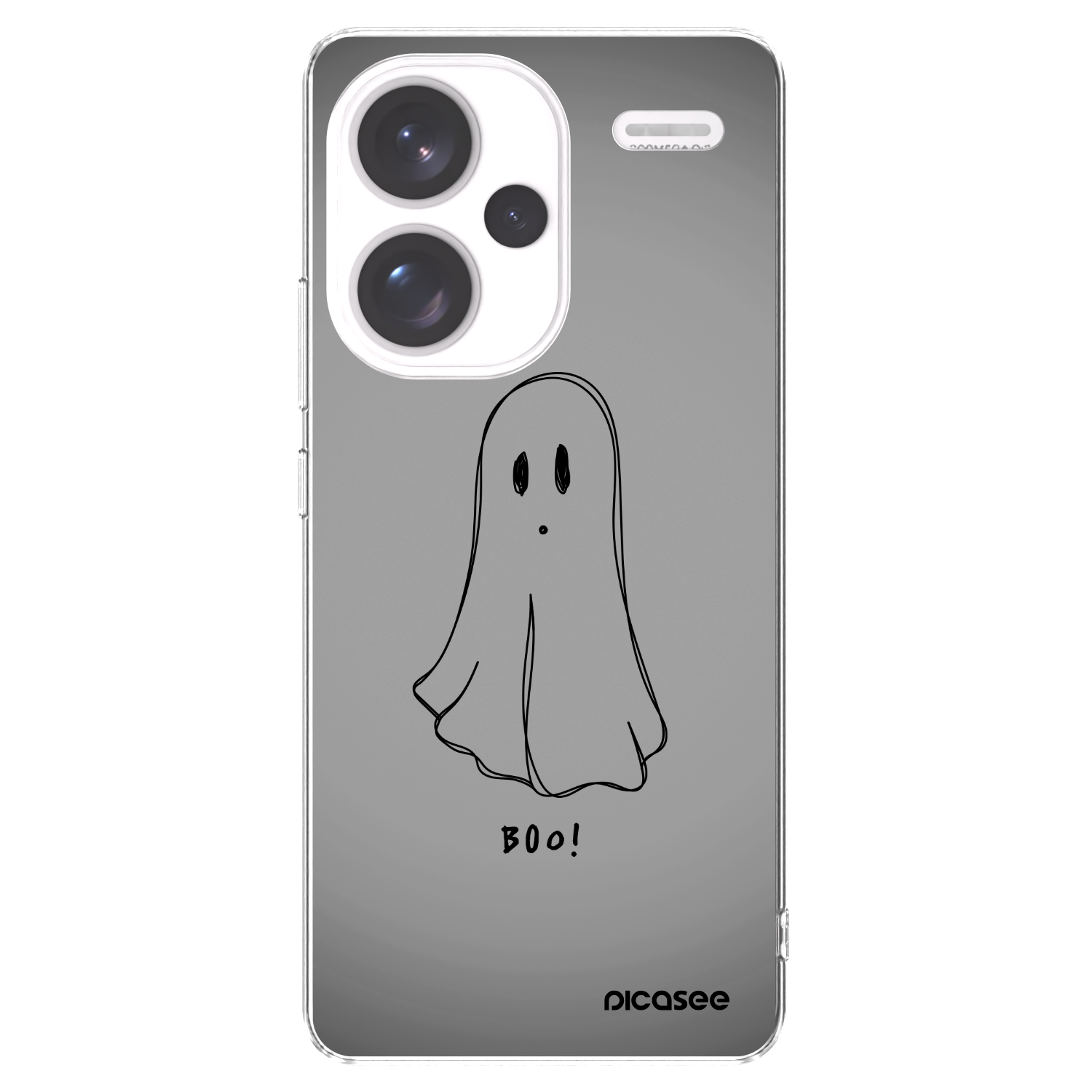 Picasee διαφανής θήκη σιλικόνης Xiaomi Redmi Note 13 Pro+ 5G - Ghost