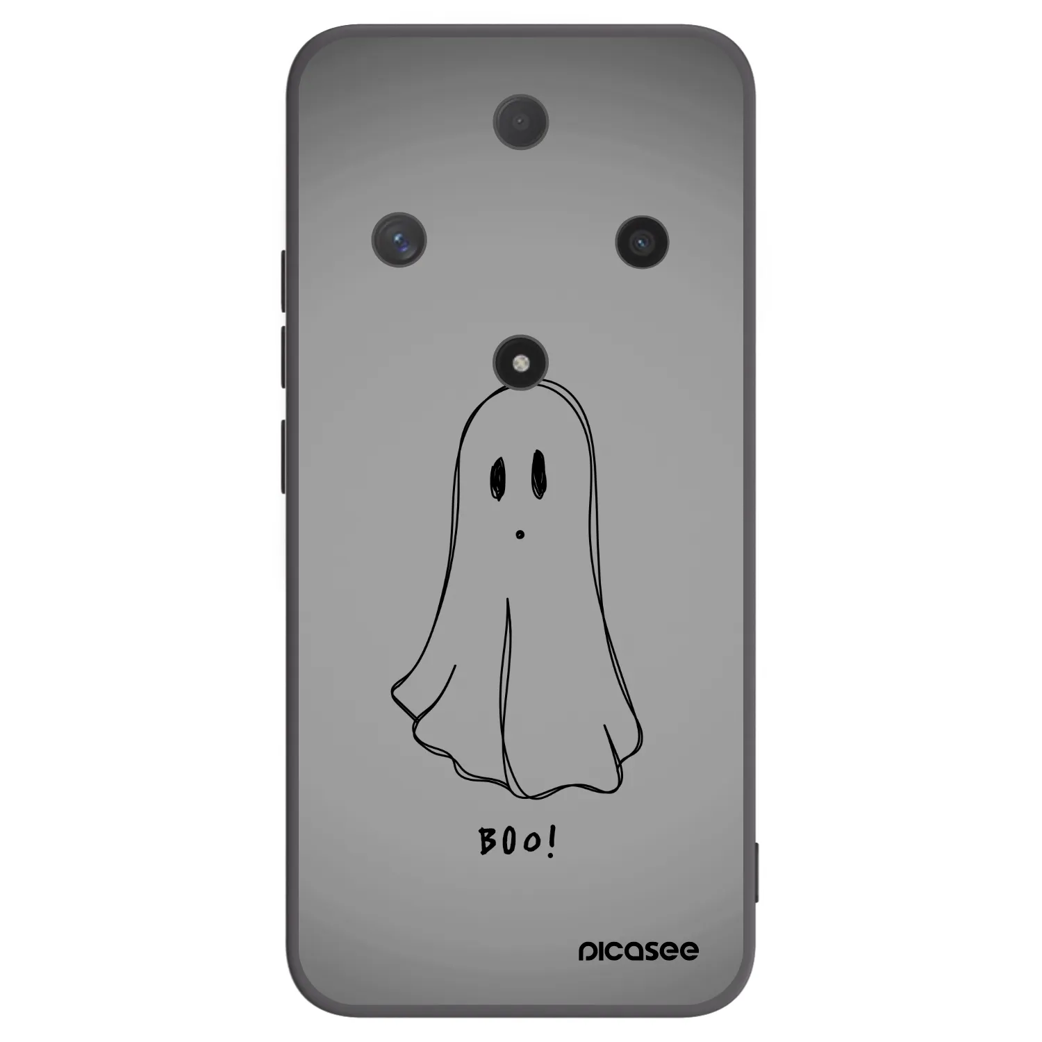 Picasee Μαύρη θήκη σιλικόνης για Honor Magic6 Lite 5G - Ghost