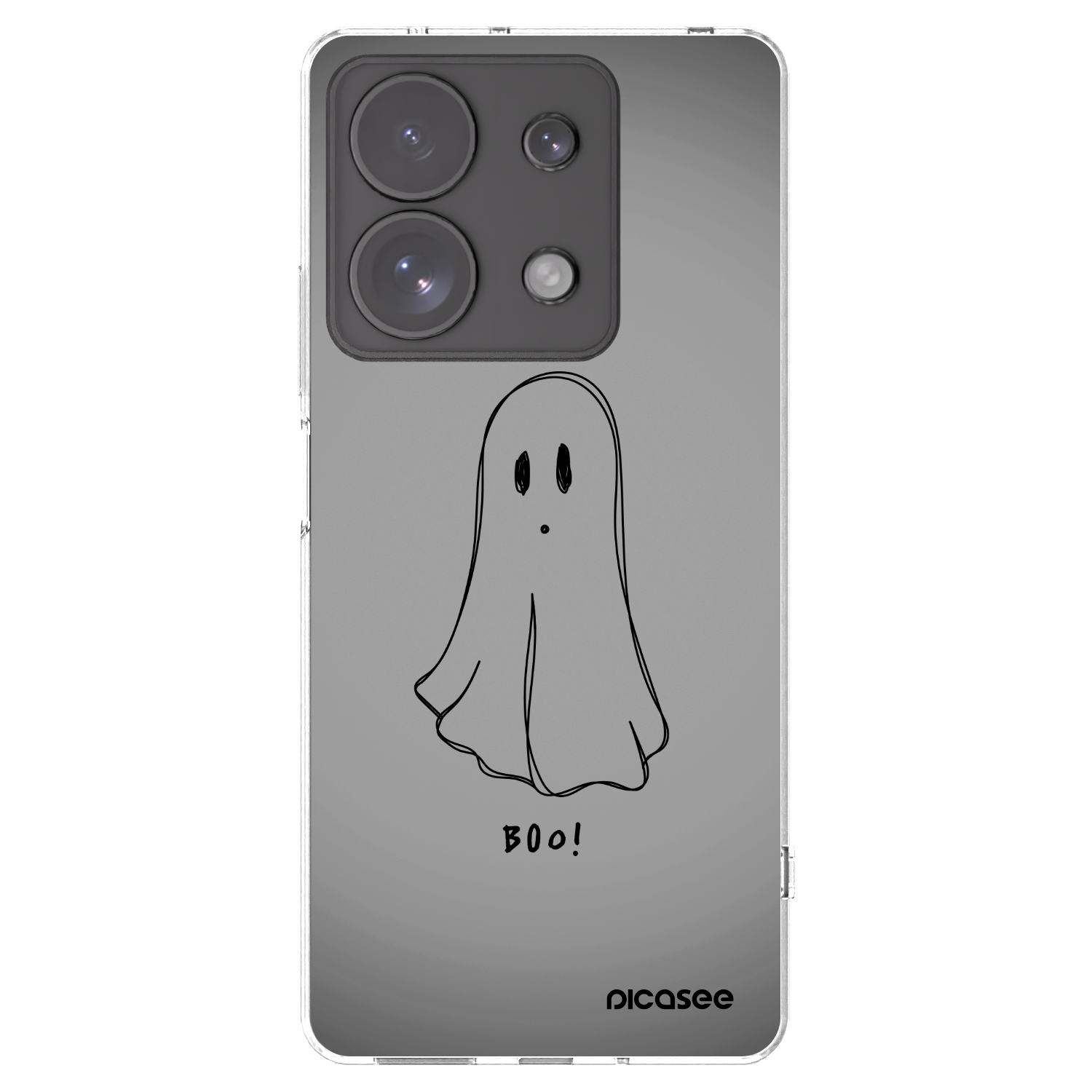 Picasee διαφανής θήκη σιλικόνης Xiaomi Redmi Note 13 Pro 4G - Ghost