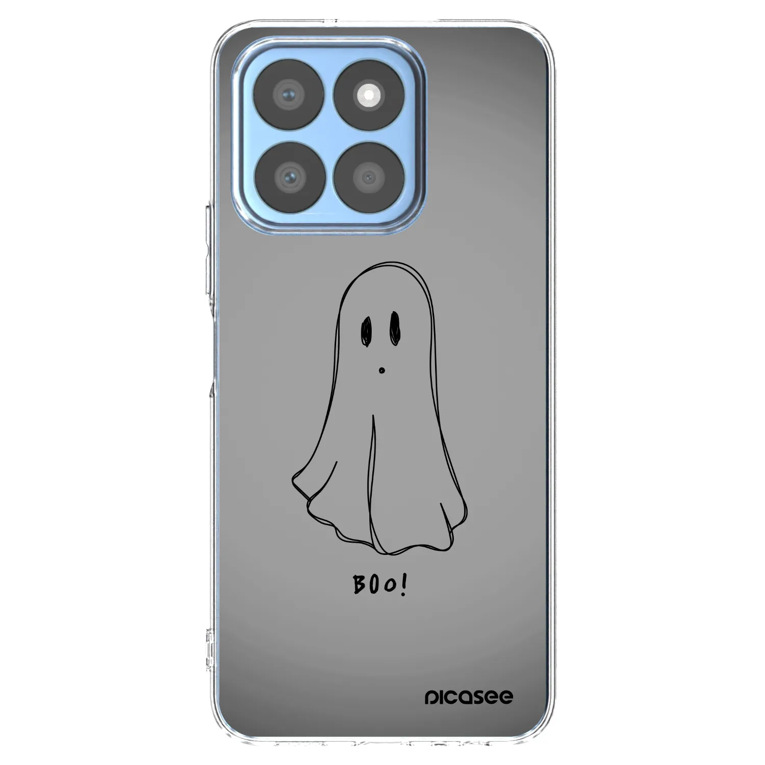 Picasee διαφανής θήκη σιλικόνης Honor X8b - Ghost