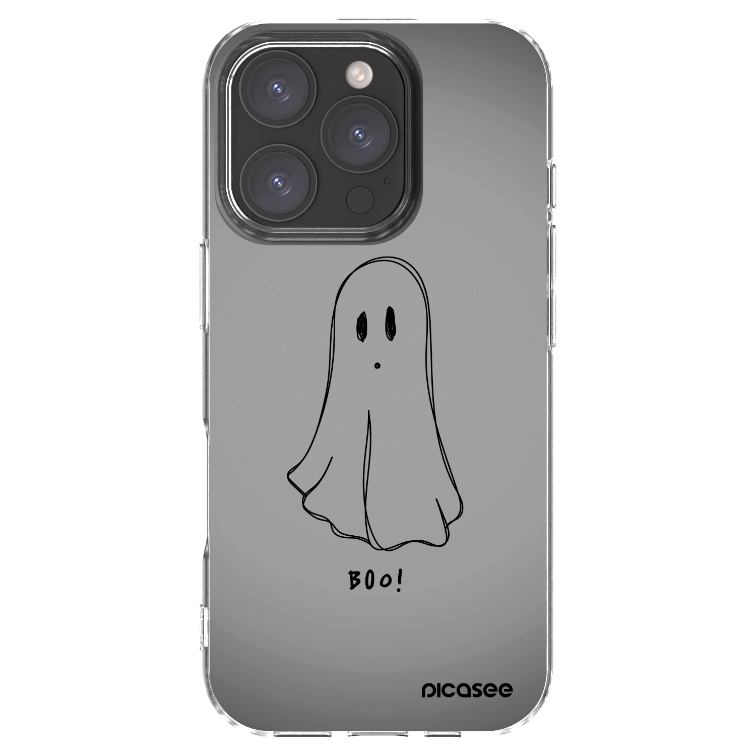 Picasee διαφανής θήκη σιλικόνης Apple iPhone 16 Pro - Ghost