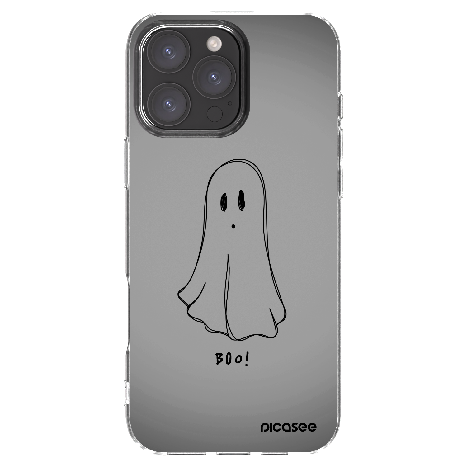 Picasee διαφανής θήκη σιλικόνης Apple iPhone 16 Pro Max - Ghost