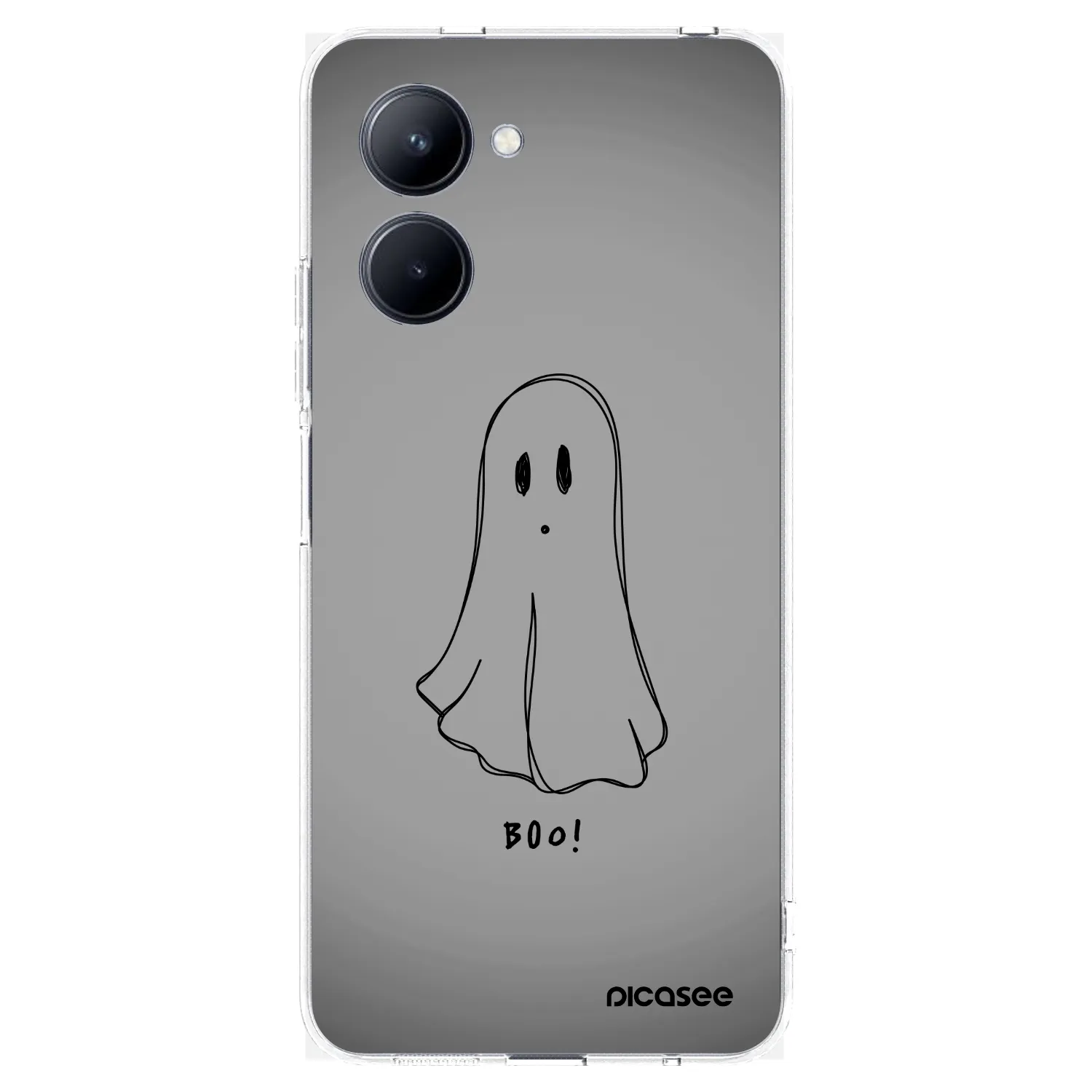 Picasee διαφανής θήκη σιλικόνης Realme C33 (2023) - Ghost