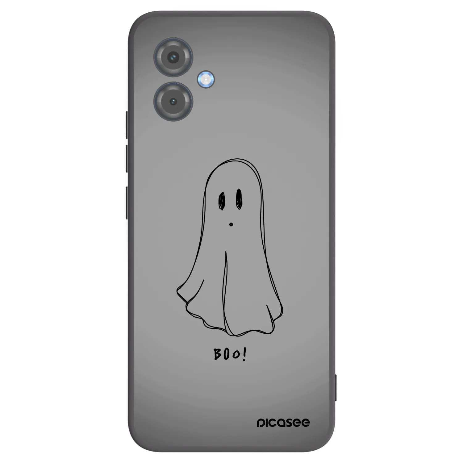 Picasee Μαύρη θήκη σιλικόνης για Motorola Moto G14 - Ghost