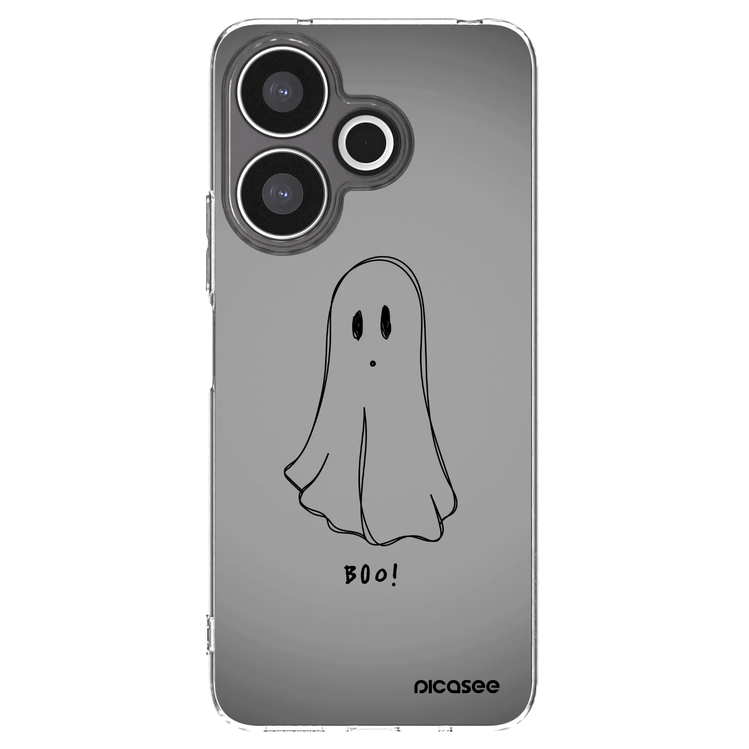 Picasee διαφανής θήκη σιλικόνης Xiaomi Redmi 13 4G - Ghost