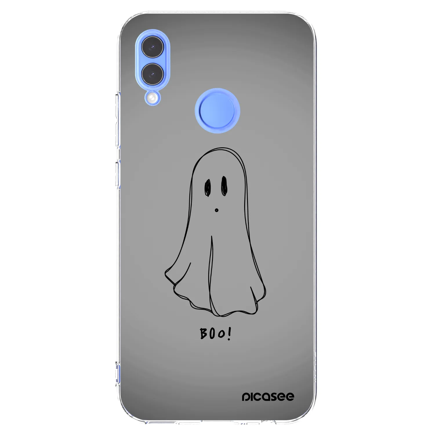 Picasee διαφανής θήκη σιλικόνης Honor 10 Lite - Ghost