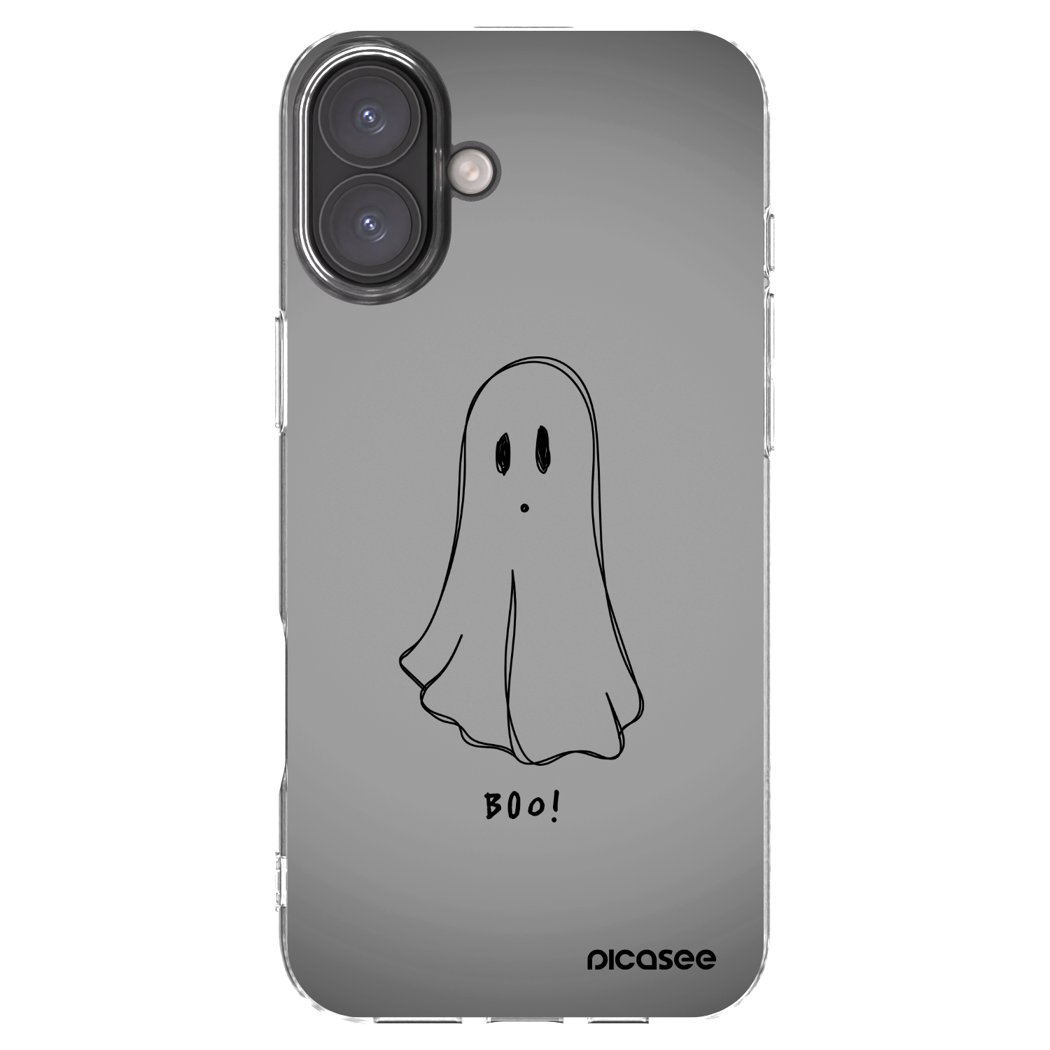 Picasee διαφανής θήκη σιλικόνης Apple iPhone 16 Plus - Ghost