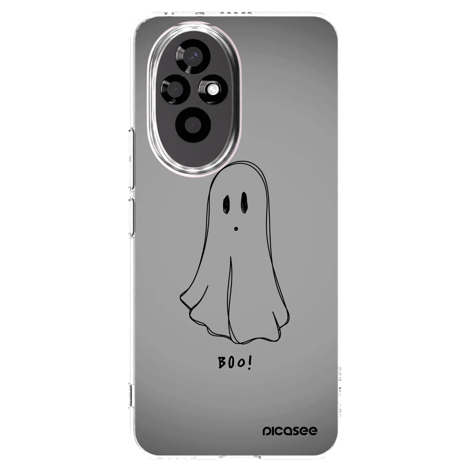 Picasee διαφανής θήκη σιλικόνης Honor 200 Pro 5G - Ghost