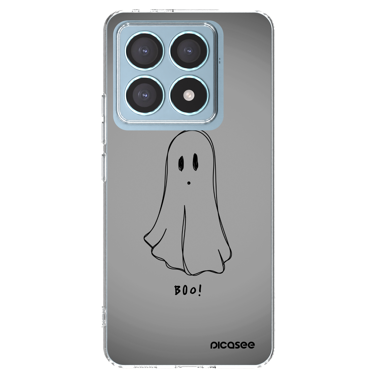 Picasee διαφανής θήκη σιλικόνης Xiaomi 14T Pro - Ghost