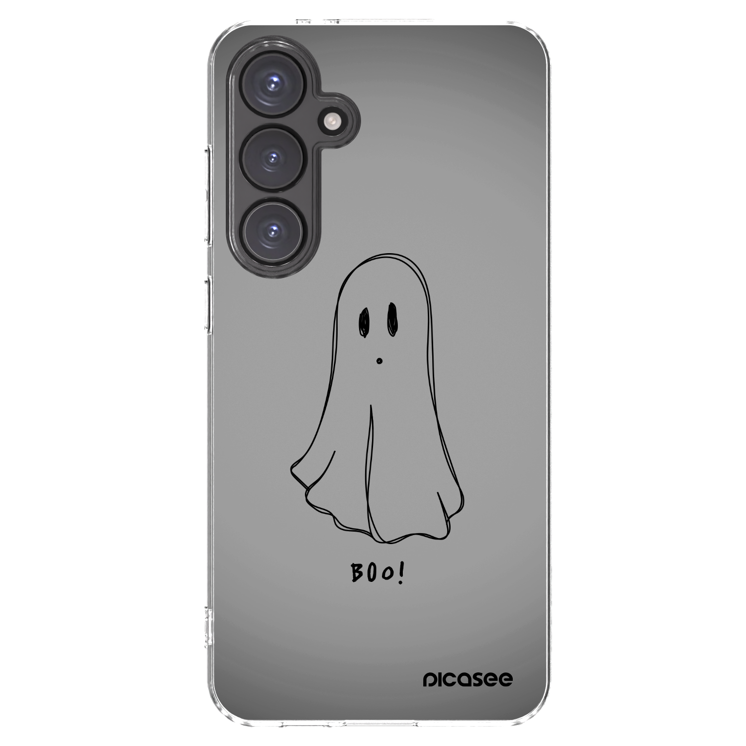 Picasee διαφανής θήκη σιλικόνης Samsung Galaxy S24 FE S721B - Ghost