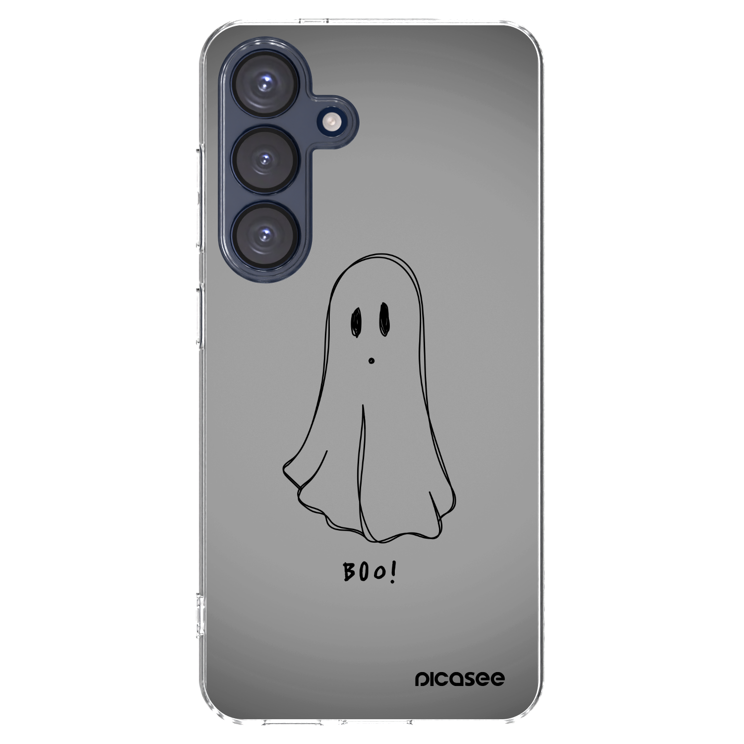 Picasee διαφανής θήκη σιλικόνης Samsung Galaxy S25 5G - Ghost