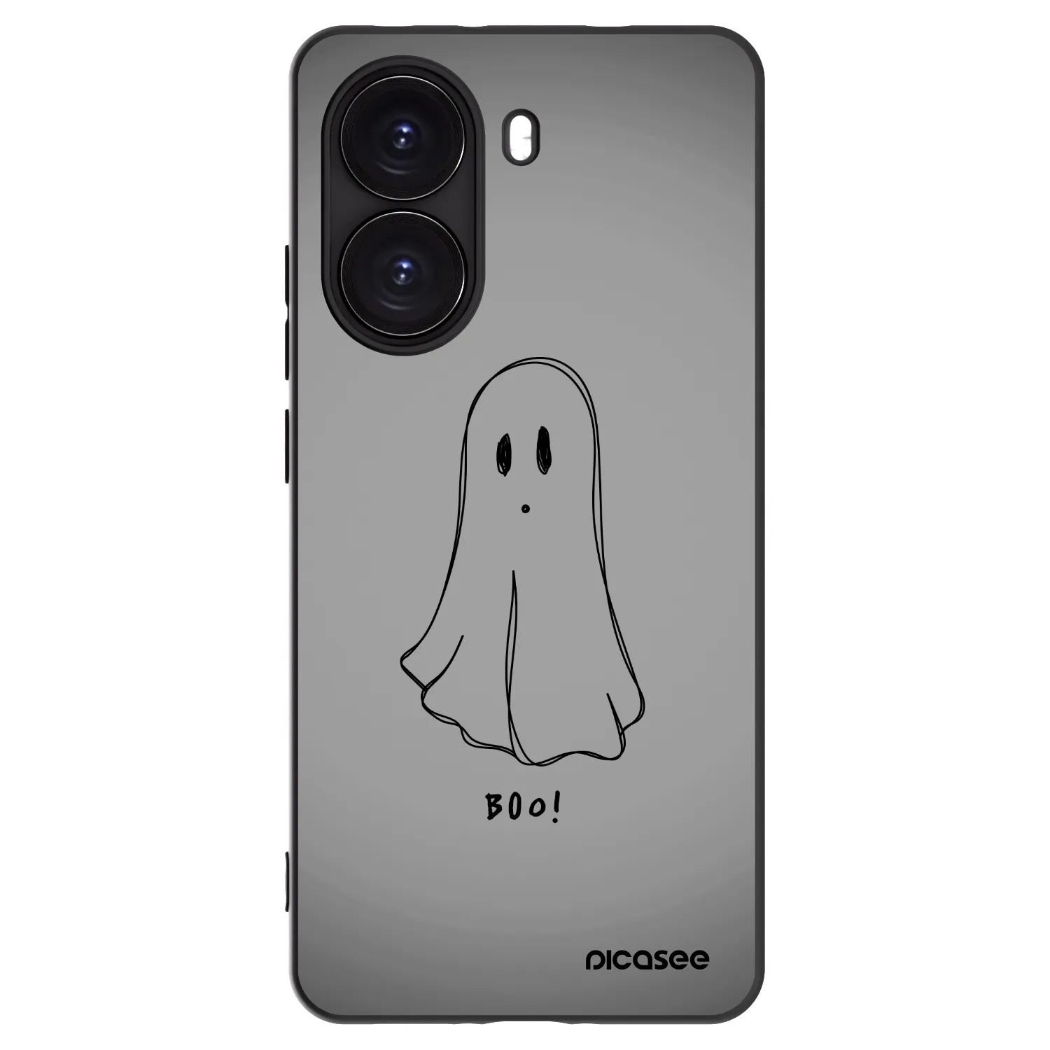 Picasee Μαύρη θήκη σιλικόνης για Xiaomi Poco X7 Pro 5G - Ghost