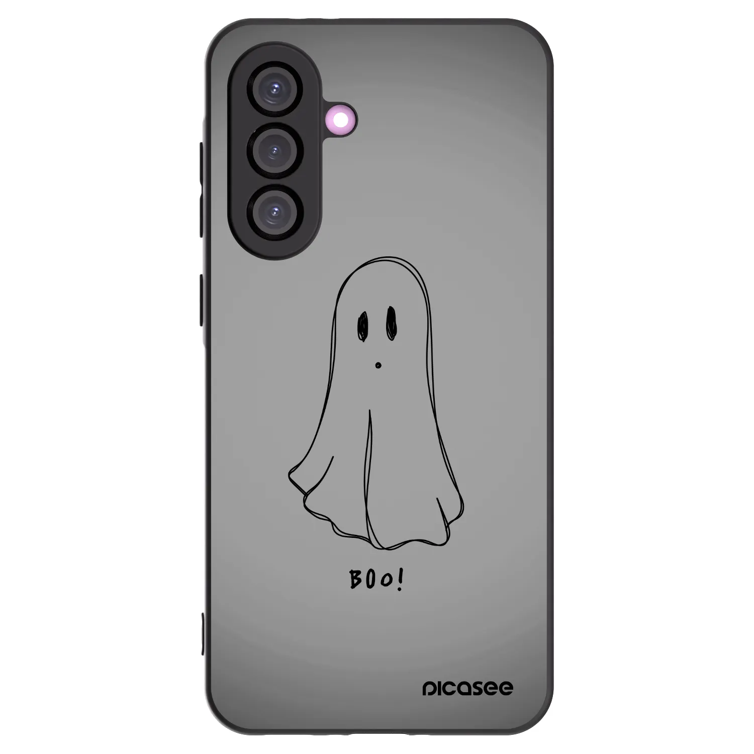 Picasee Μαύρη θήκη σιλικόνης για Samsung Galaxy A56 5G A566B - Ghost