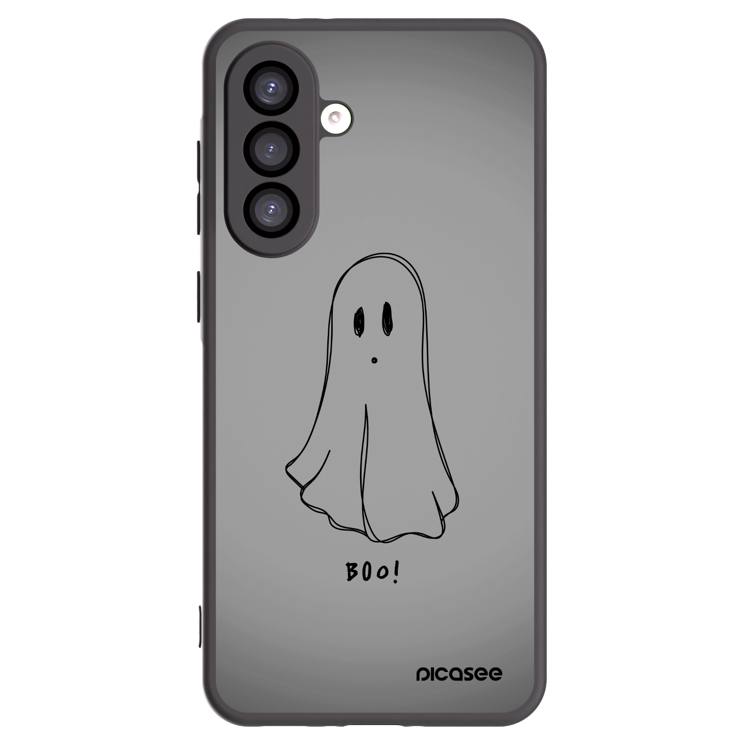 Picasee Μαύρη θήκη σιλικόνης για Samsung Galaxy A26 5G A266B - Ghost