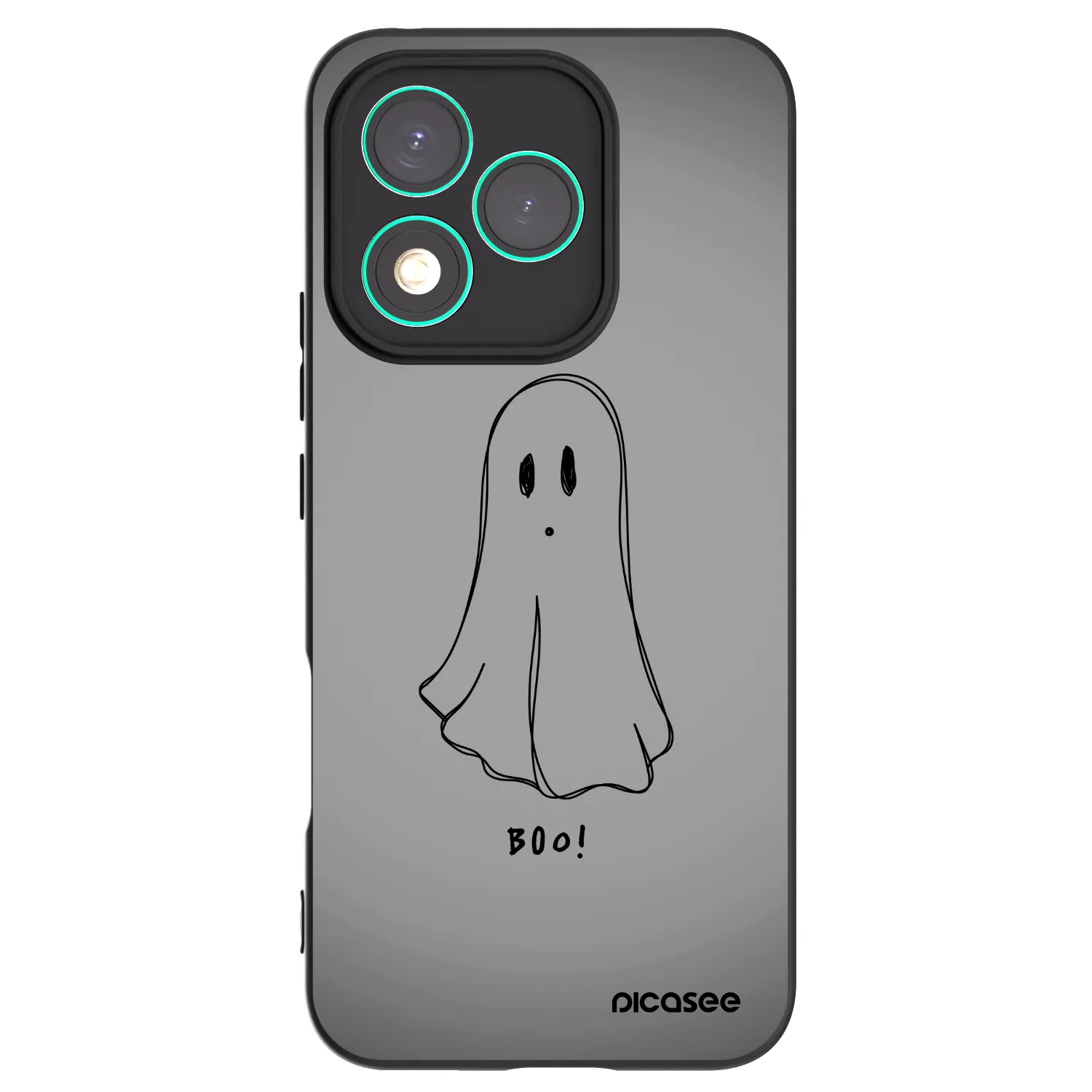 Picasee Μαύρη θήκη σιλικόνης για Honor 400 Lite 5G - Ghost