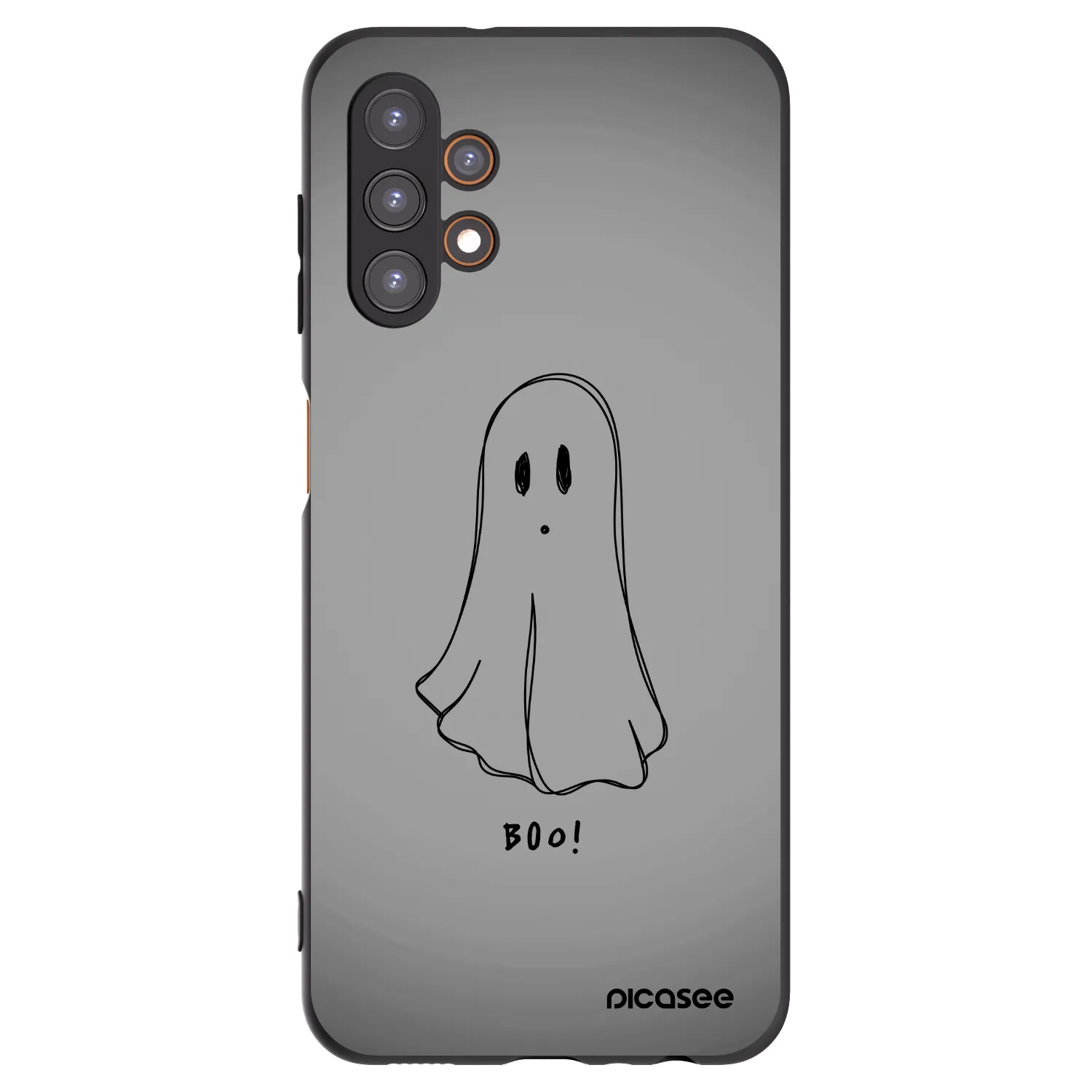 Picasee Μαύρη θήκη σιλικόνης για Samsung Galaxy A13 5G - Ghost