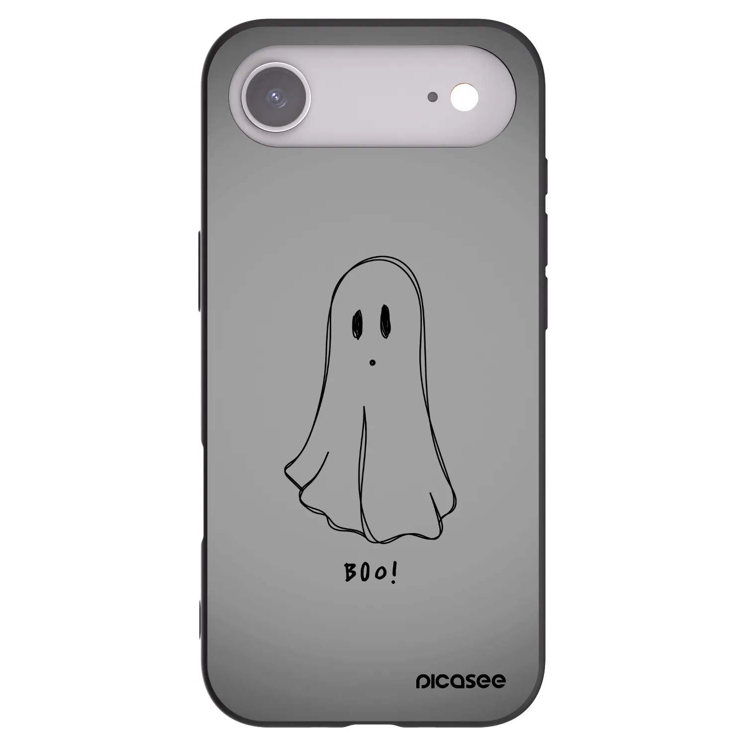 Picasee Μαύρη θήκη σιλικόνης για Apple iPhone Air - Ghost