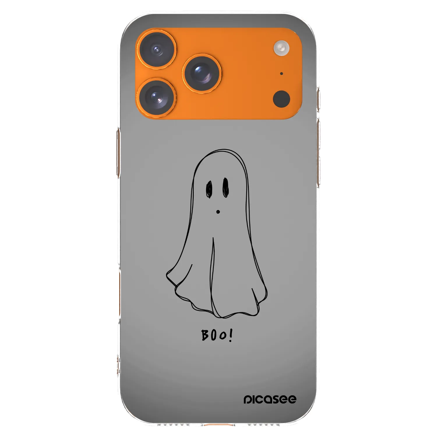 Picasee διαφανής θήκη σιλικόνης Apple iPhone 17 Pro Max - Ghost