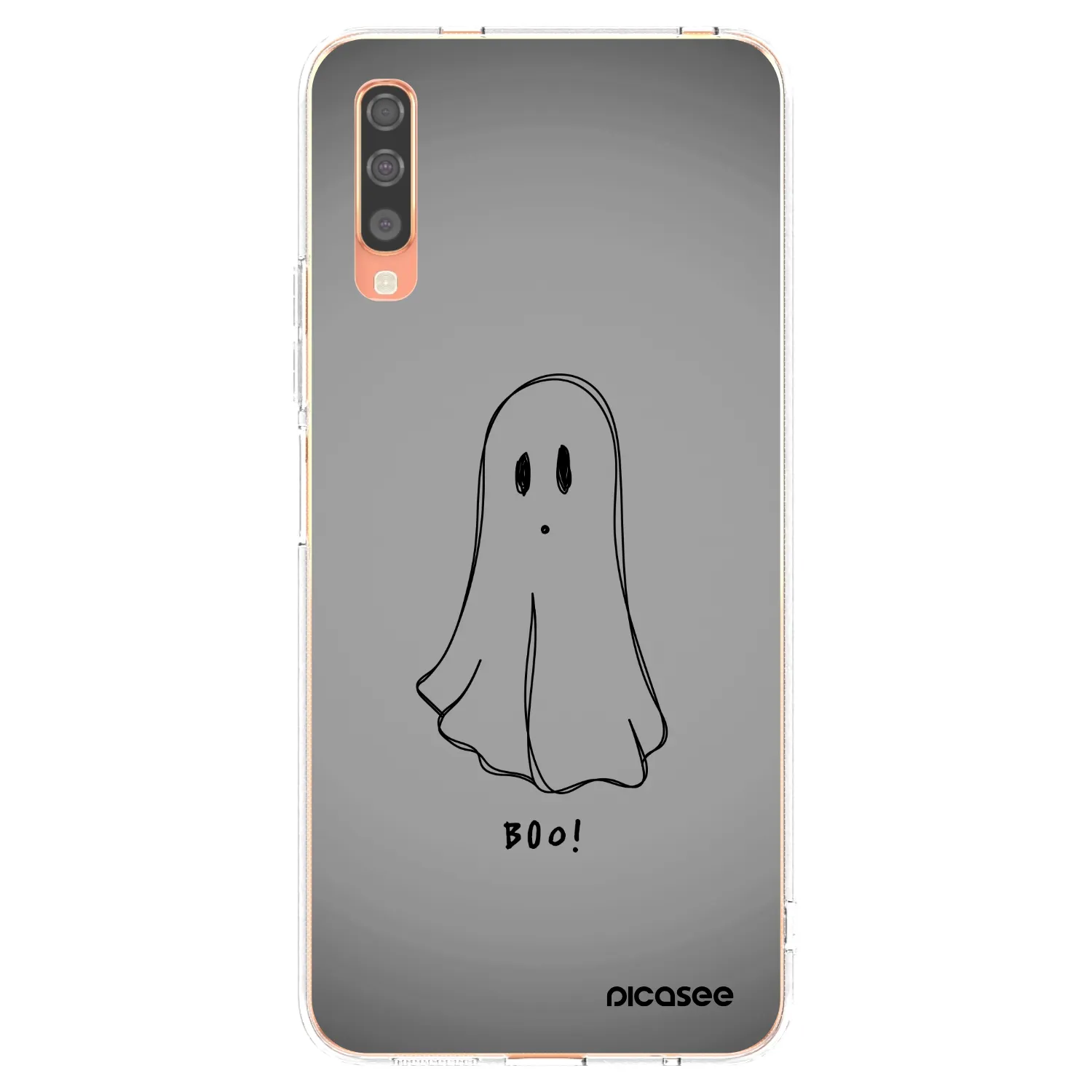Picasee διαφανής θήκη σιλικόνης Samsung Galaxy A70 A705F - Ghost