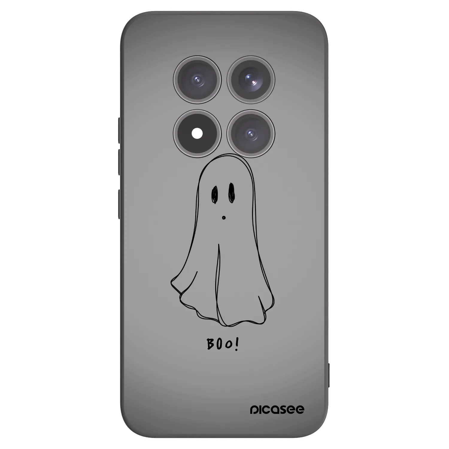 Picasee Μαύρη θήκη σιλικόνης για Xiaomi Redmi Note 15 Pro+ - Ghost