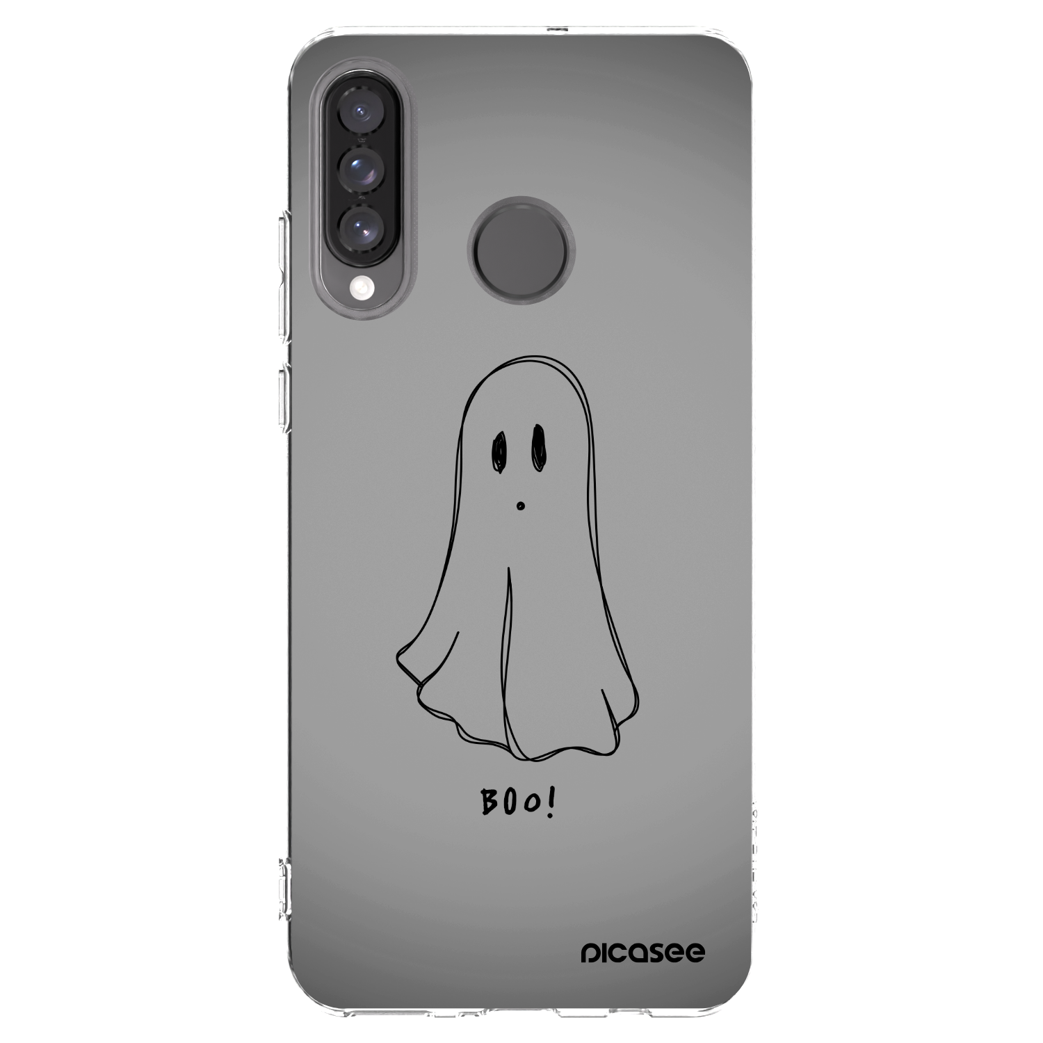 Picasee διαφανής θήκη σιλικόνης Huawei P30 Lite - Ghost