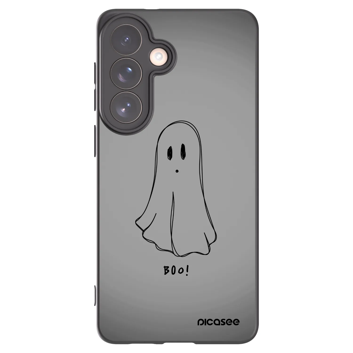 Picasee Μαύρη θήκη σιλικόνης για Samsung Galaxy S26+ - Ghost