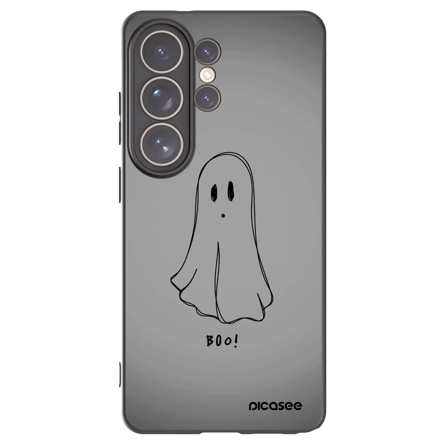 Picasee Μαύρη θήκη σιλικόνης για Samsung Galaxy S26 Ultra - Ghost
