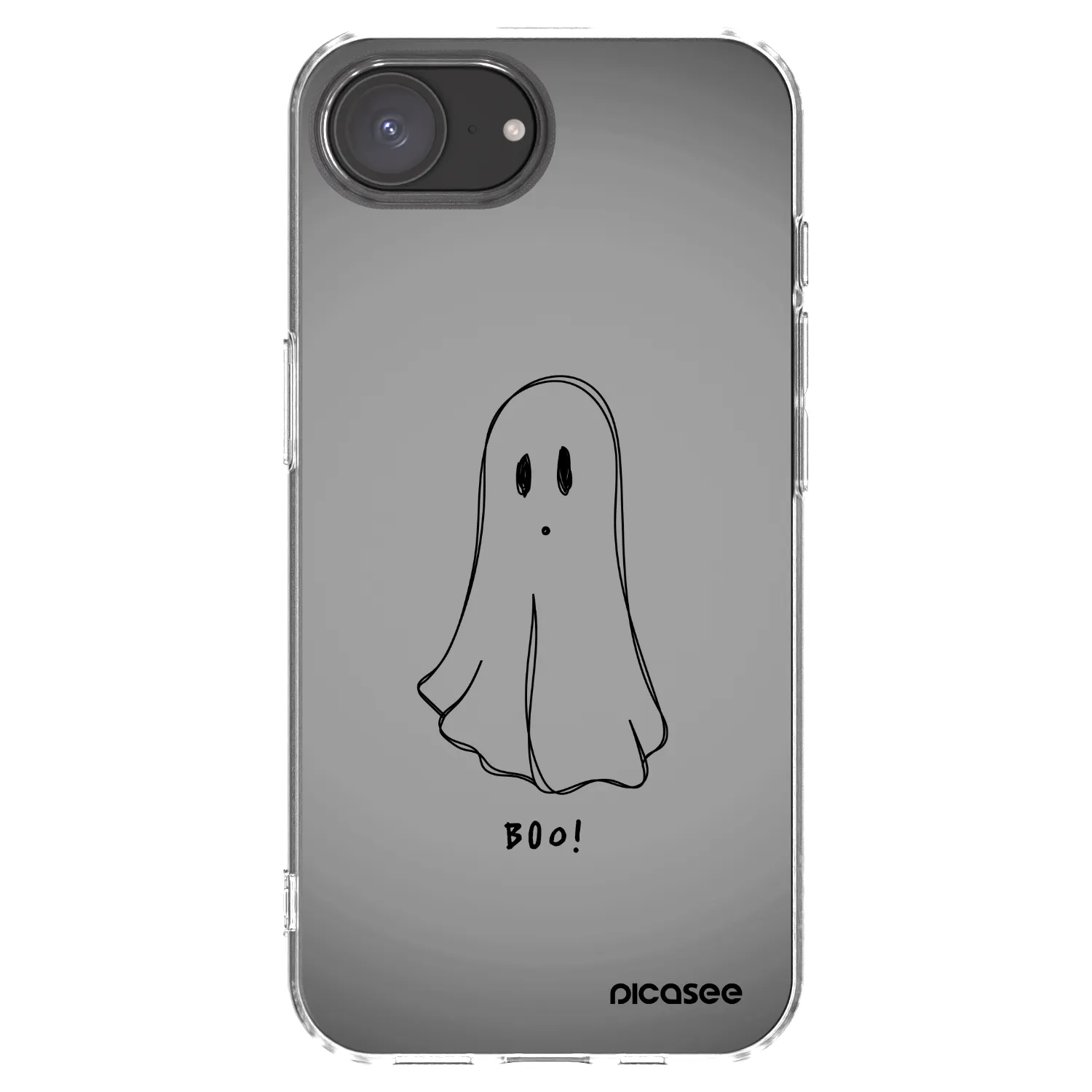 Picasee διαφανής θήκη σιλικόνης Apple iPhone 17e - Ghost