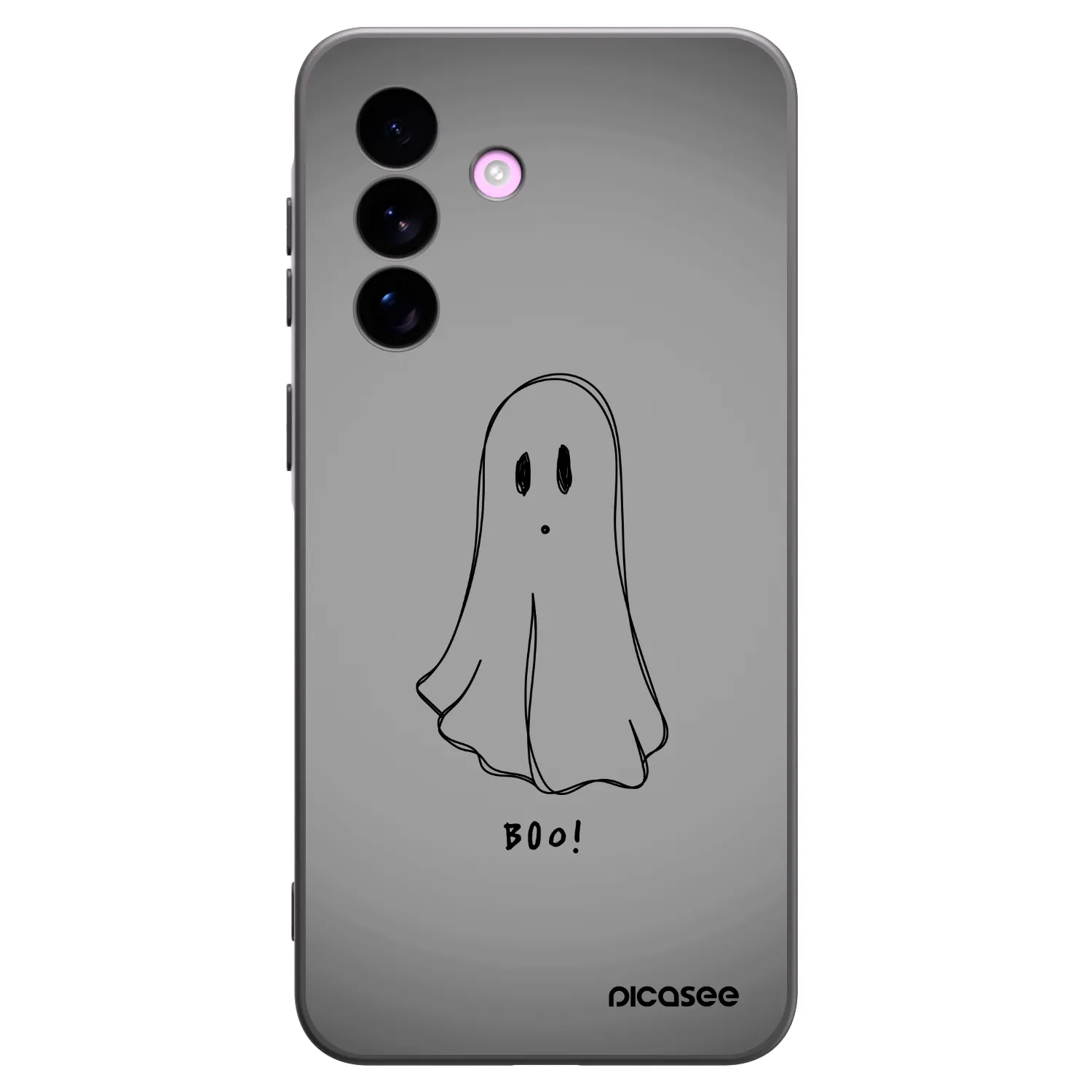 Picasee Μαύρη θήκη σιλικόνης για Samsung Galaxy A57 5G - Ghost