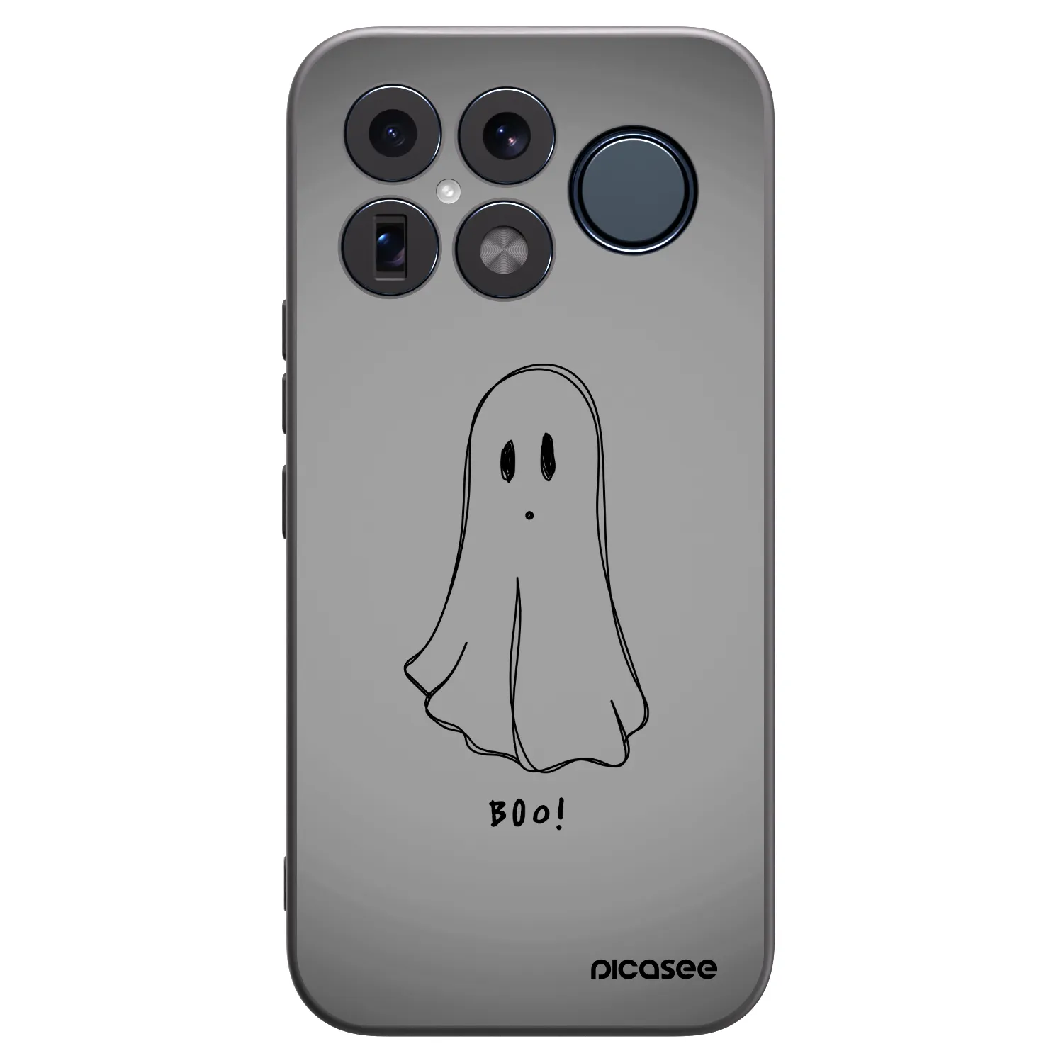 Picasee Μαύρη θήκη σιλικόνης για Xiaomi Poco F8 Ultra - Ghost