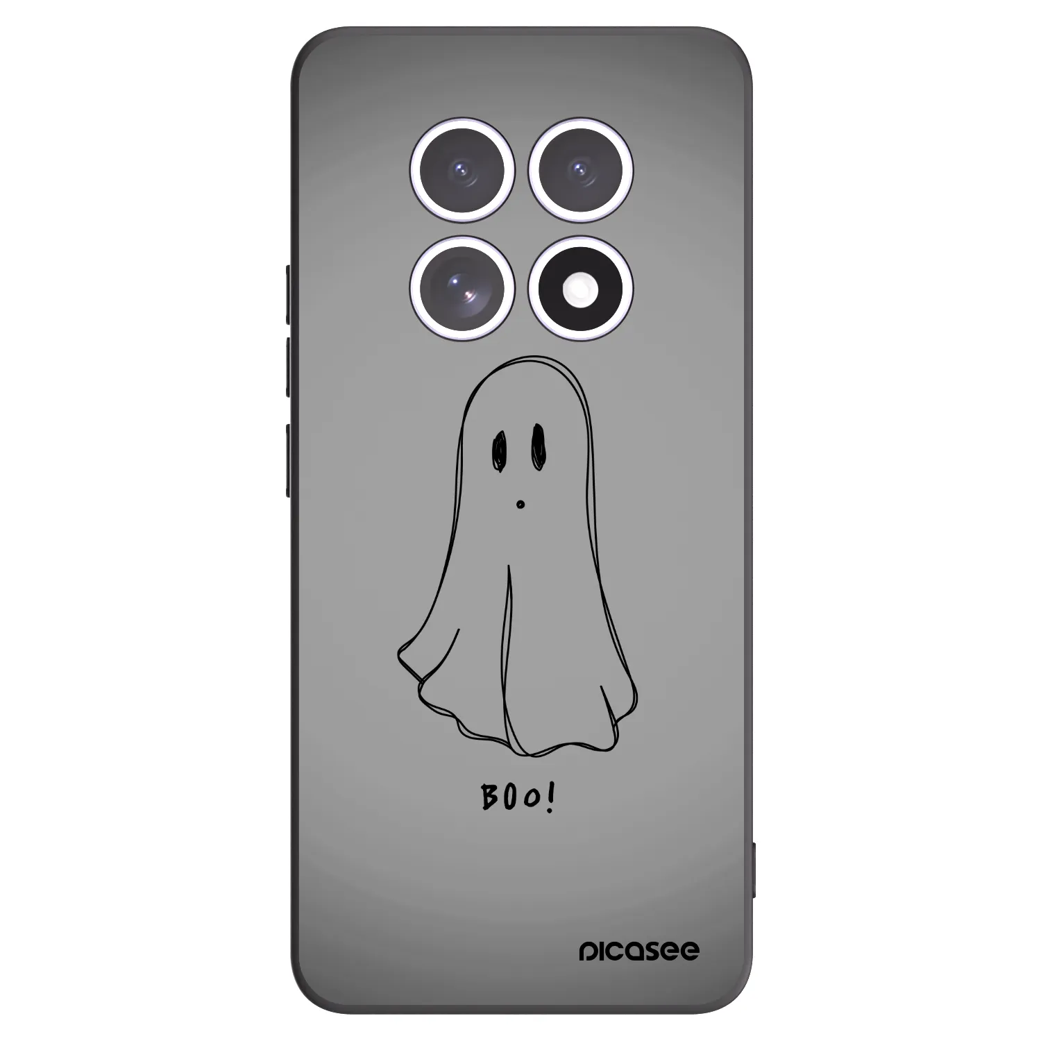 Picasee Μαύρη θήκη σιλικόνης για Xiaomi Redmi Note 15 5G - Ghost
