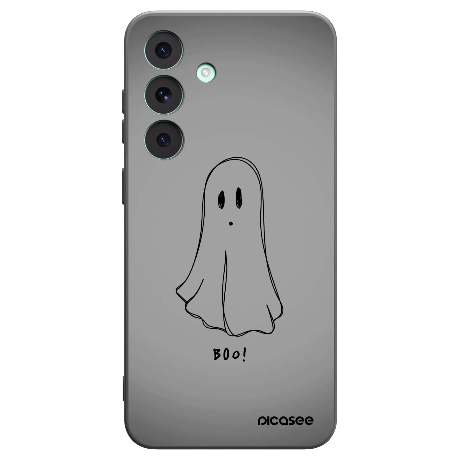 Picasee Μαύρη θήκη σιλικόνης για Samsung Galaxy S26 FE - Ghost