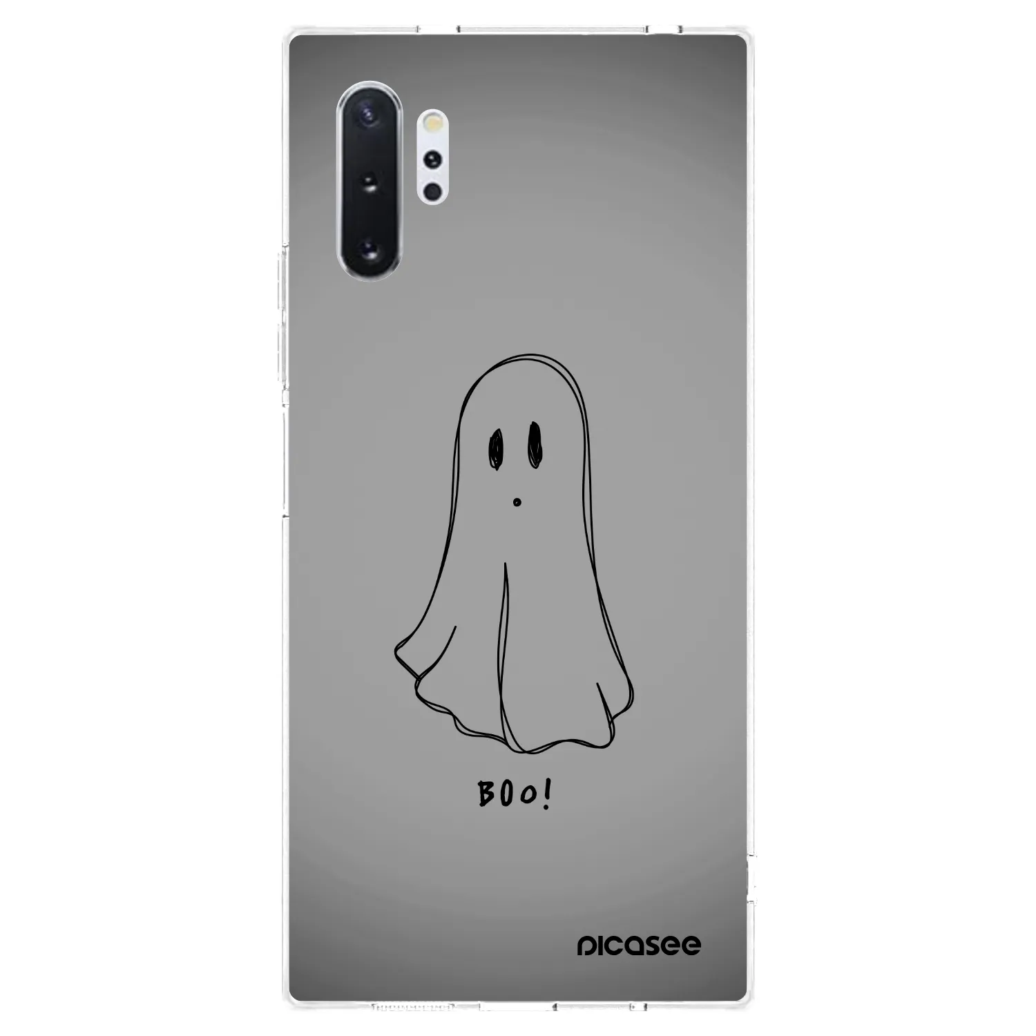 Picasee διαφανής θήκη σιλικόνης Samsung Galaxy Note 10+ N975F - Ghost