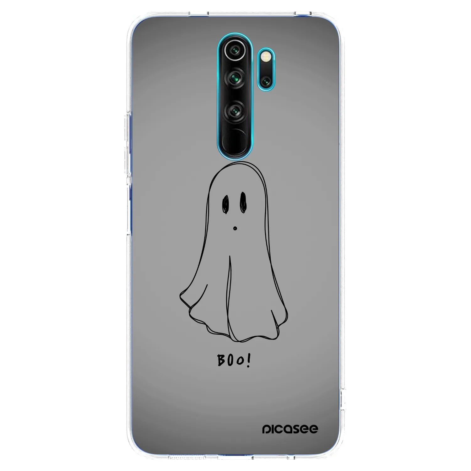Picasee διαφανής θήκη σιλικόνης Xiaomi Redmi Note 8 Pro - Ghost