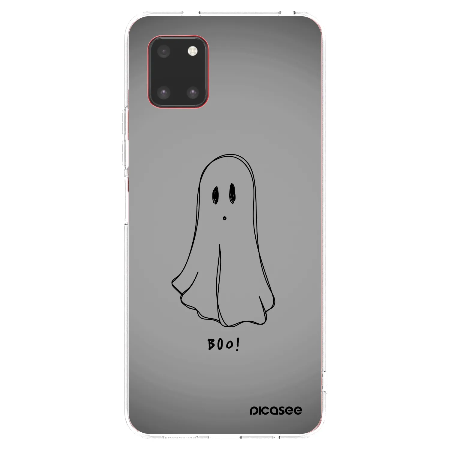 Picasee διαφανής θήκη σιλικόνης Samsung Galaxy Note 10 Lite N770F - Ghost