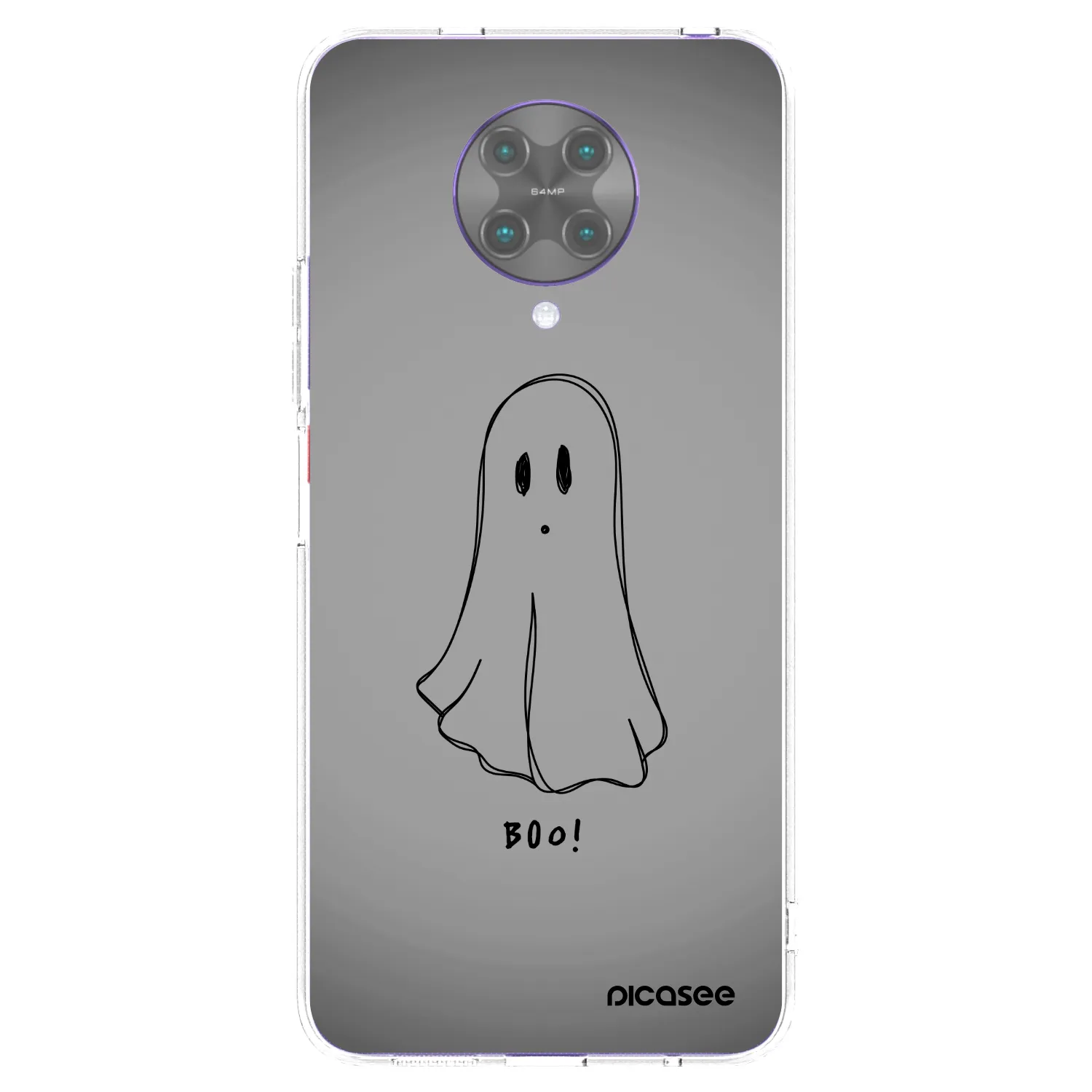 Picasee διαφανής θήκη σιλικόνης Xiaomi Poco F2 Pro - Ghost